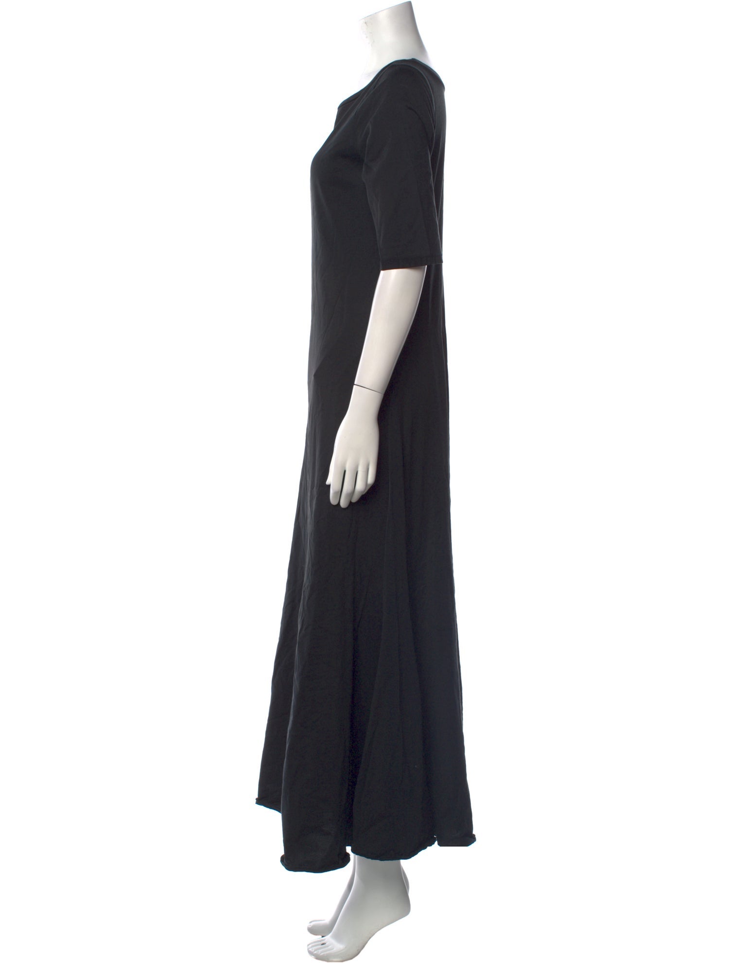 Ralph Lauren Black Label Bateau Neckline Long Dress