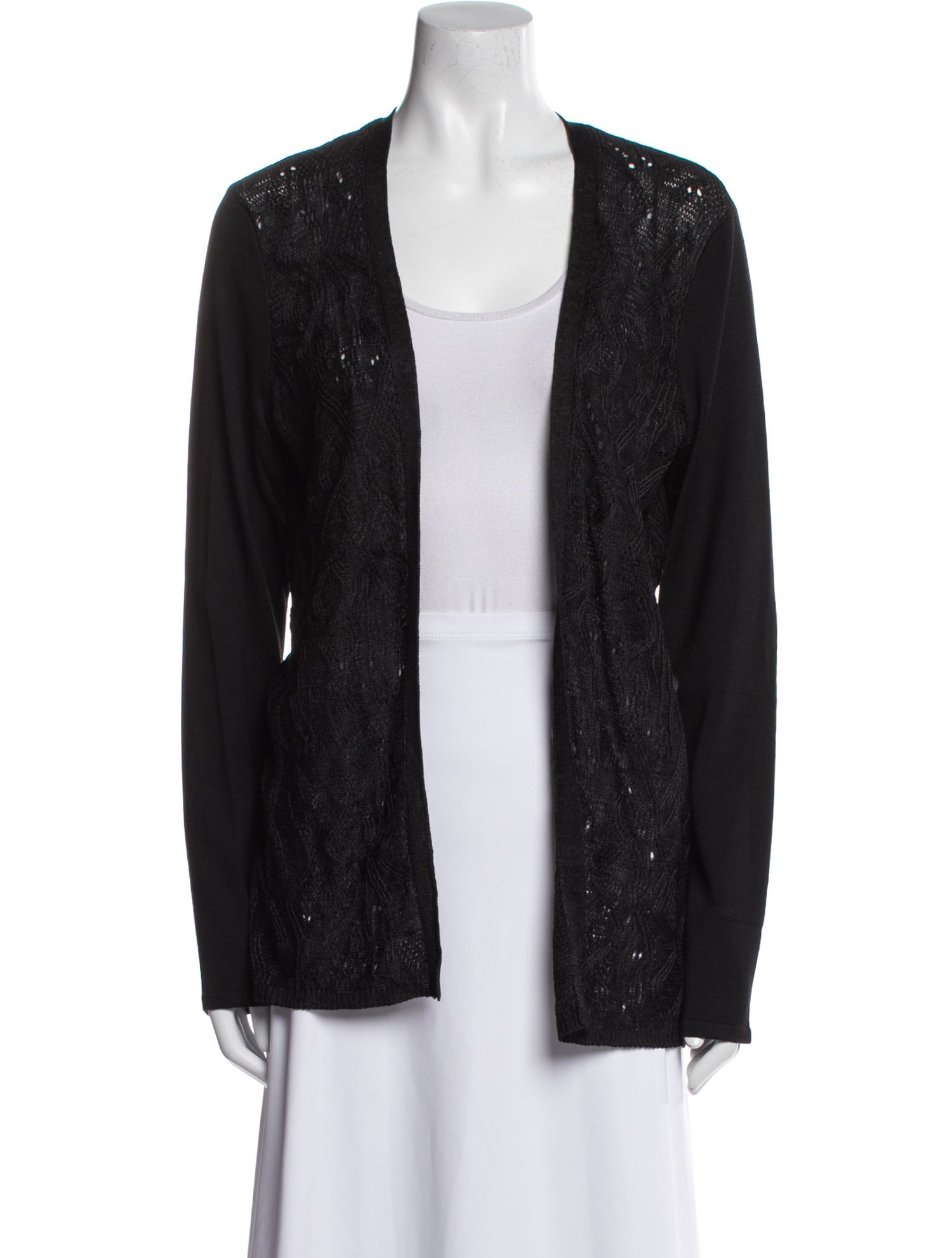 Ralph Lauren Black Label Open Front Sweater