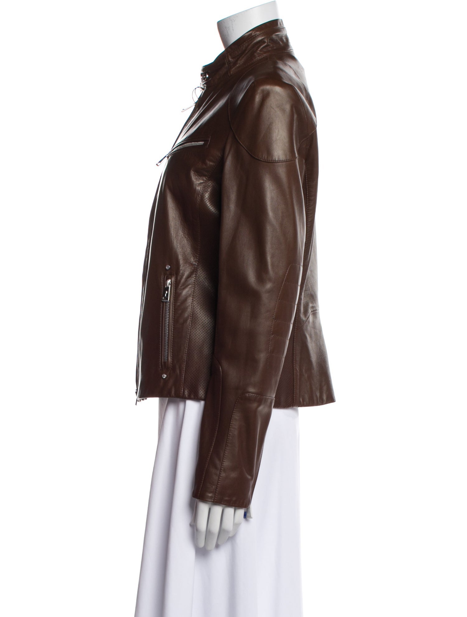 Ralph Lauren Black Label Leather Biker Jacket w/ Tags