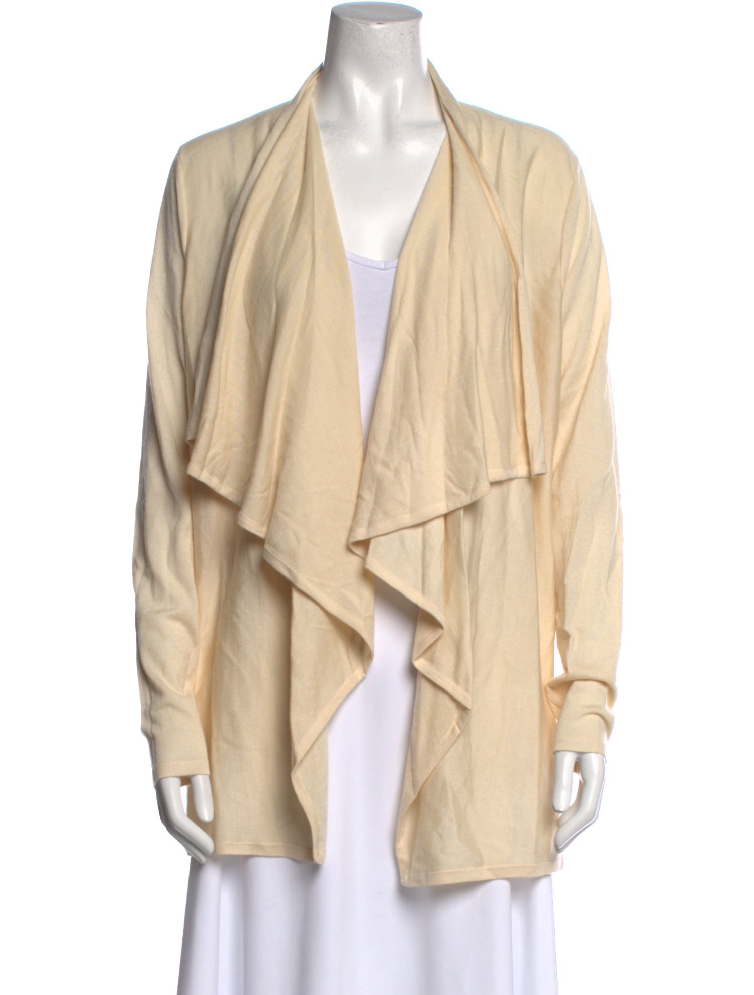 Ralph Lauren Black Label Cashmere Open Front Sweater