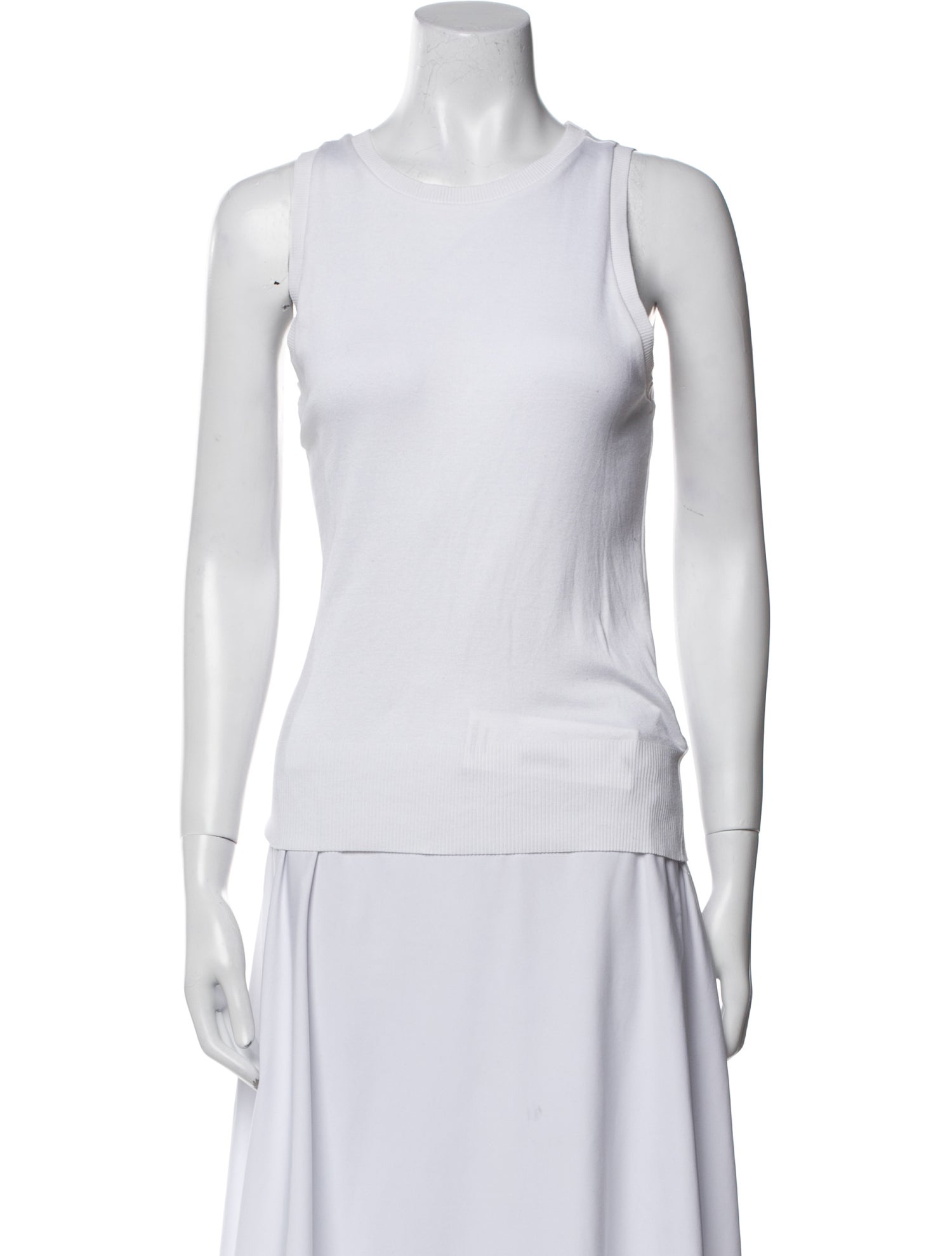 Ralph Lauren Black Label Crew Neck Sleeveless Top