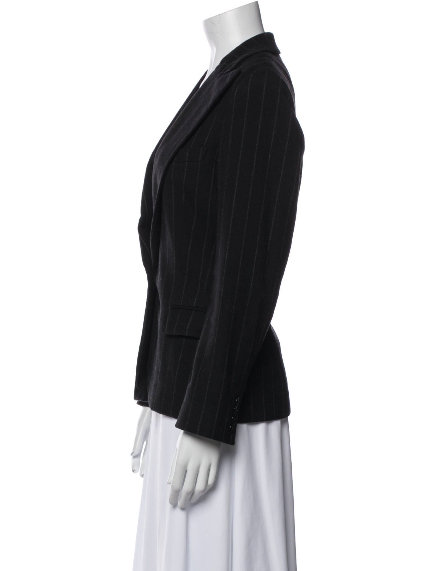 Ralph Lauren Black Label Wool Striped Blazer
