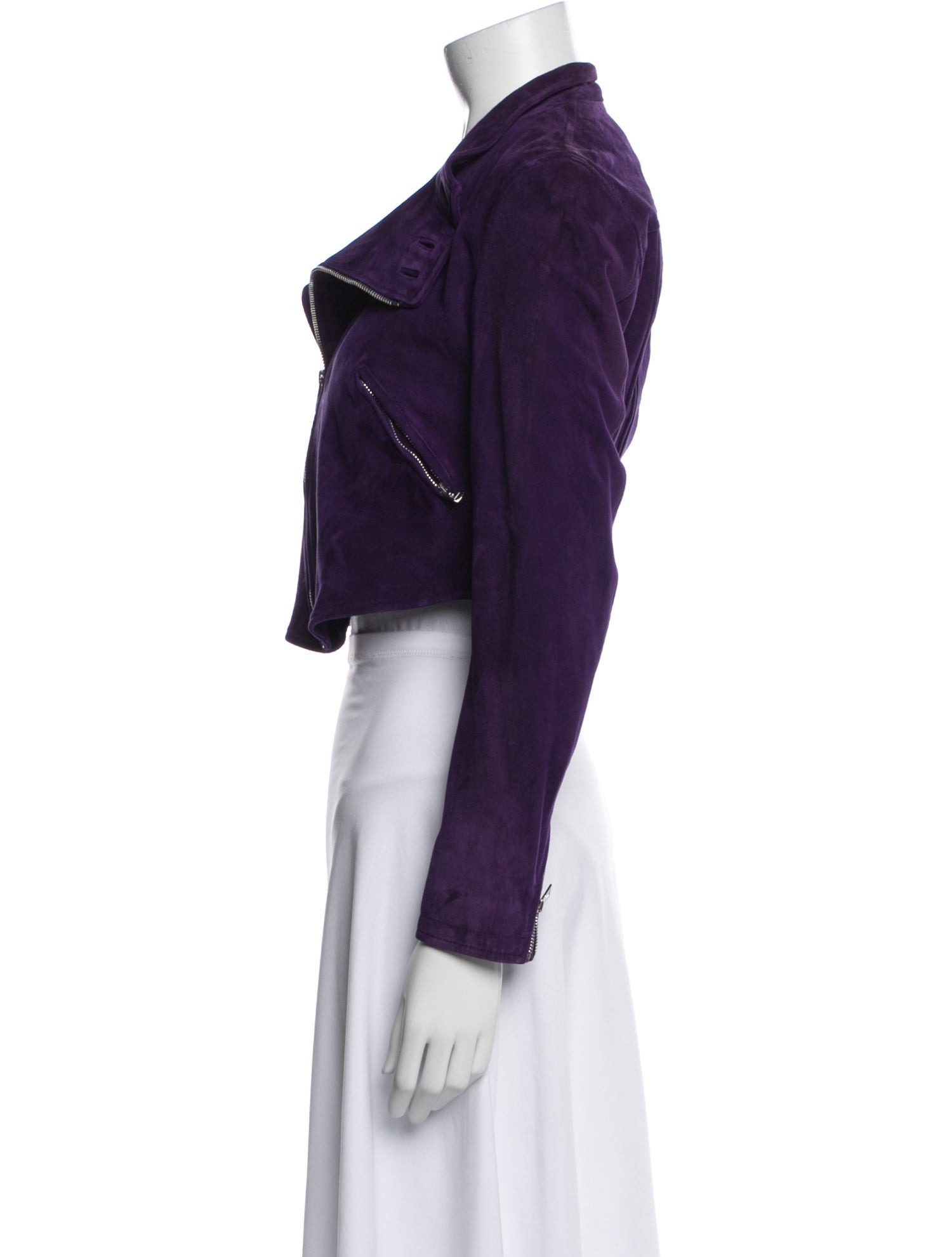 Ralph Lauren Black Label Suede Biker Jacket