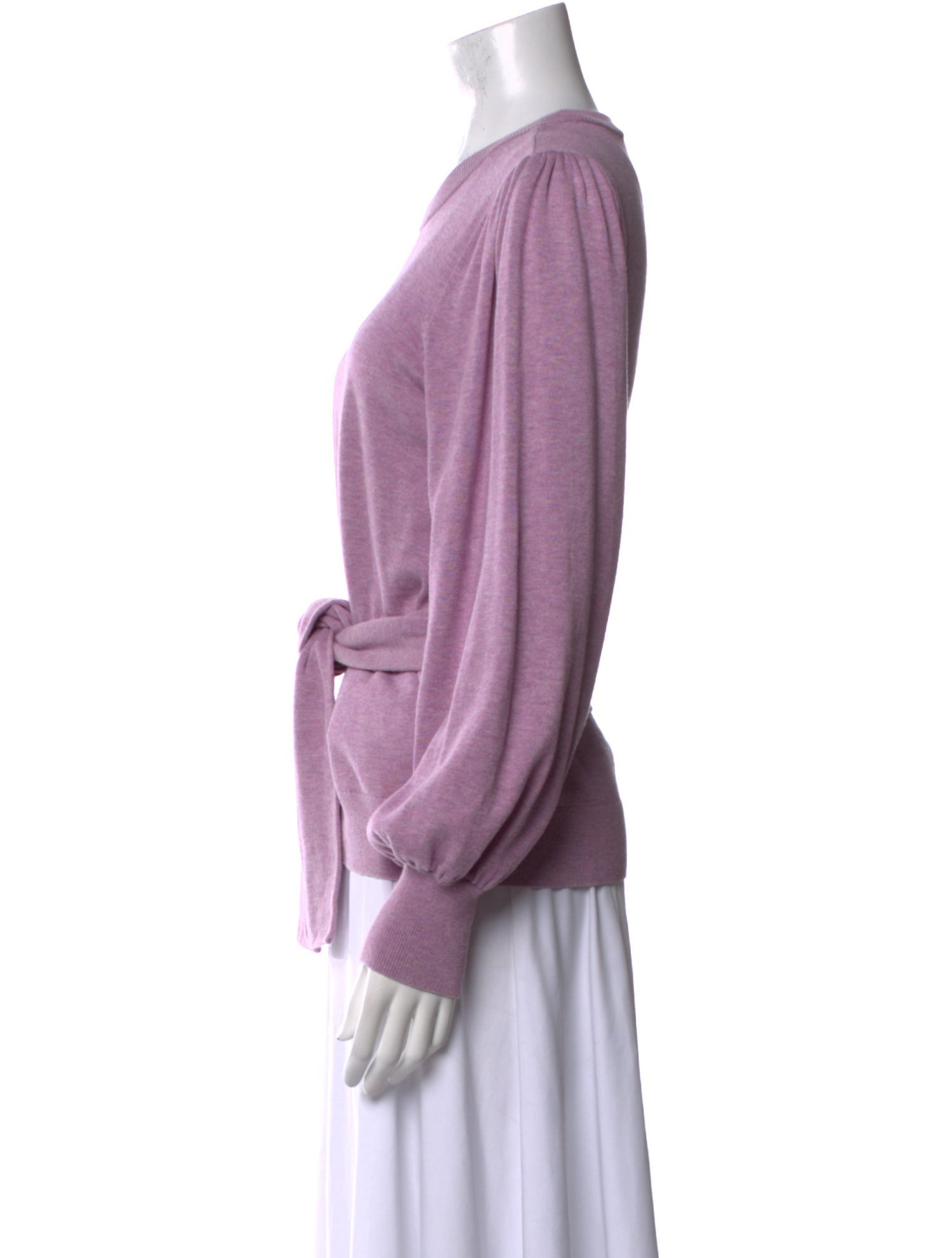 Ralph Lauren Black Label Crew Neck Three-Quarter Sleeve Blouse