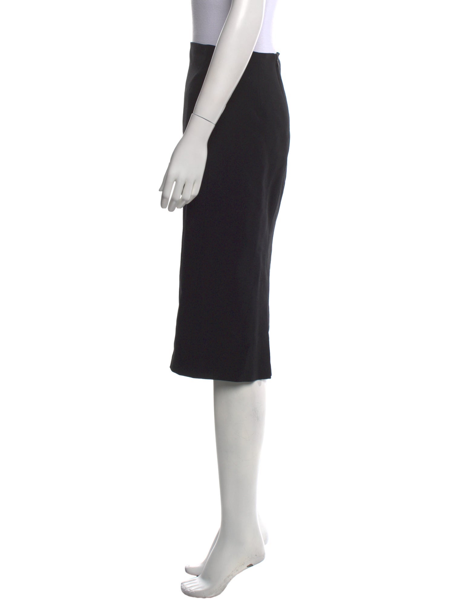 Ralph Lauren Black Label Wool Knee-Length Skirt