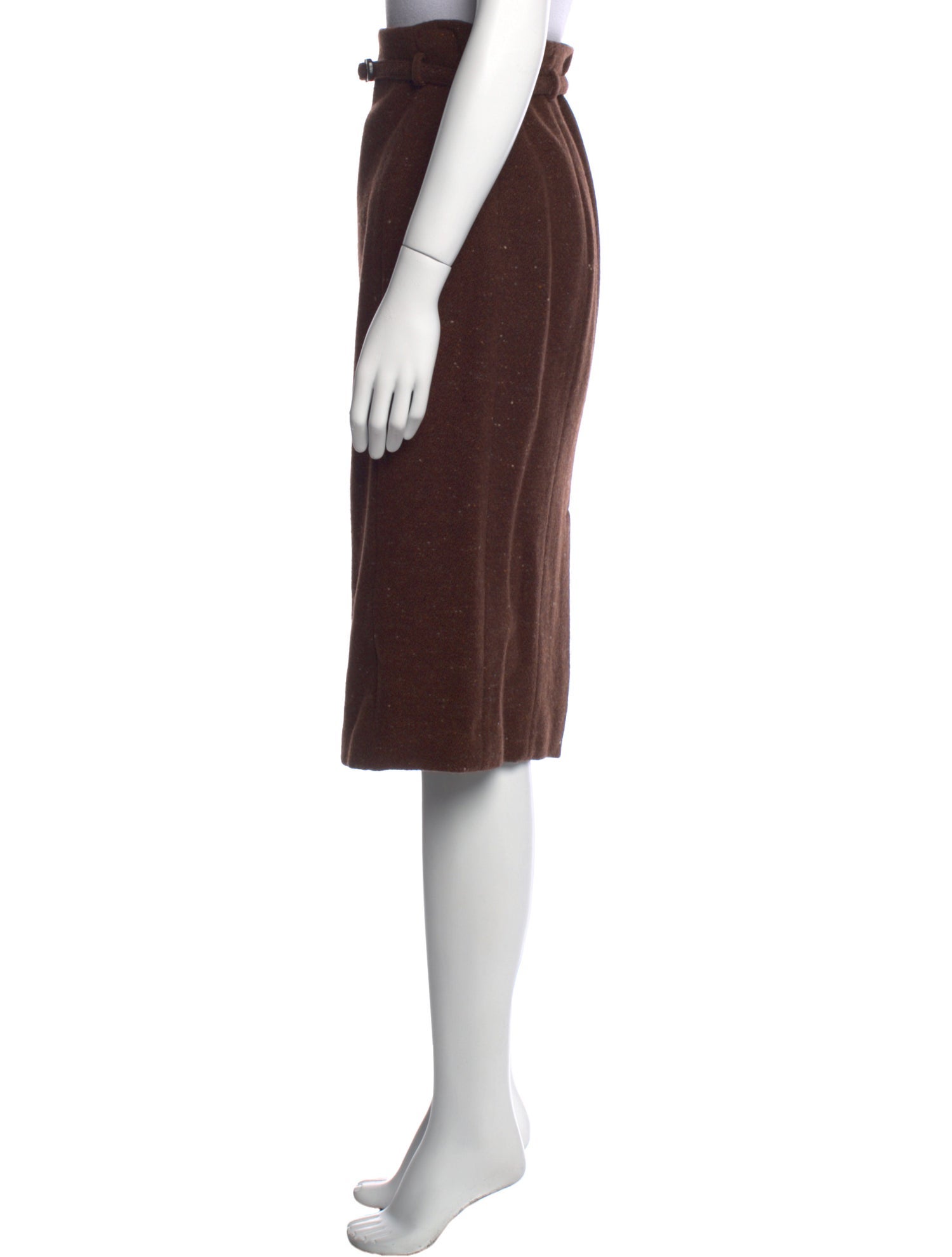 Ralph Lauren Black Label Wool Knee-Length Skirt w/ Tags