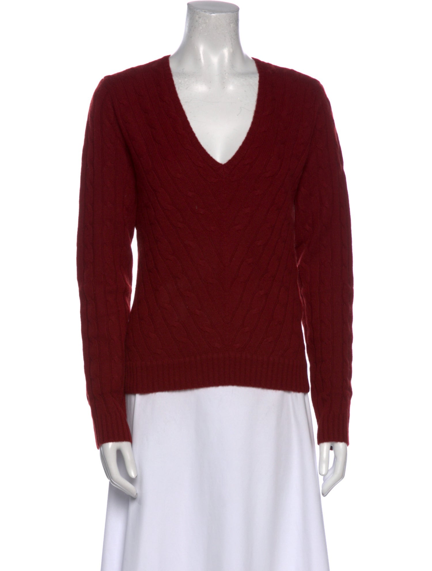 Ralph Lauren Black Label Cashmere V-Neck Sweater