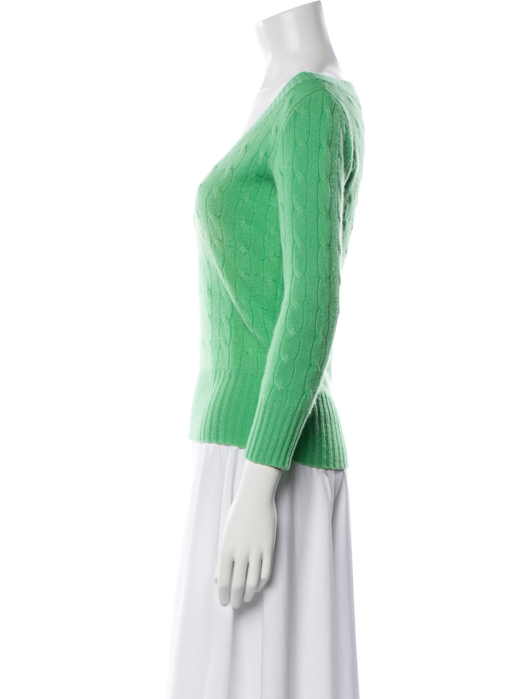 Ralph Lauren Black Label Cashmere V-Neck Sweater