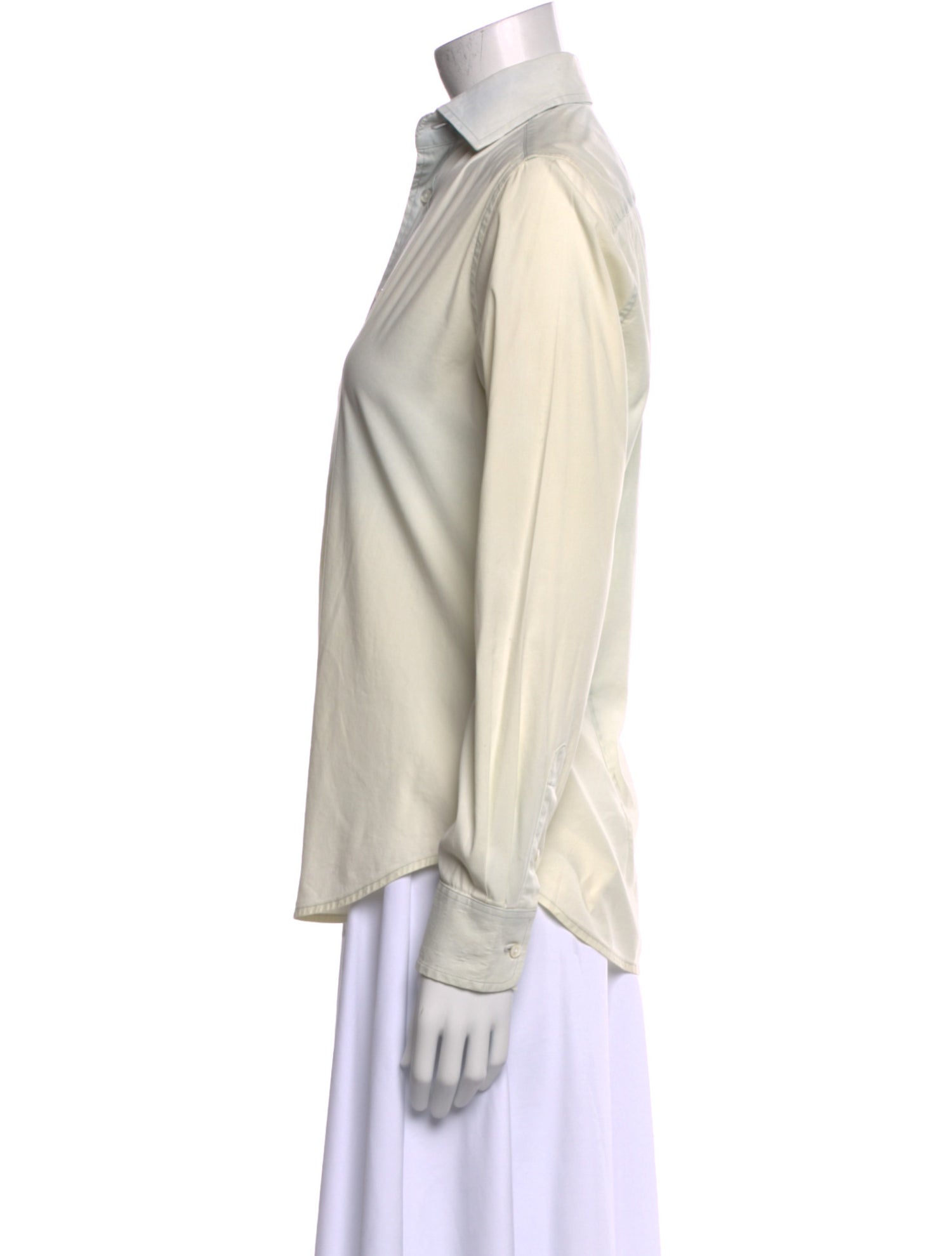 Ralph Lauren Black Label Long Sleeve Button-Up Top