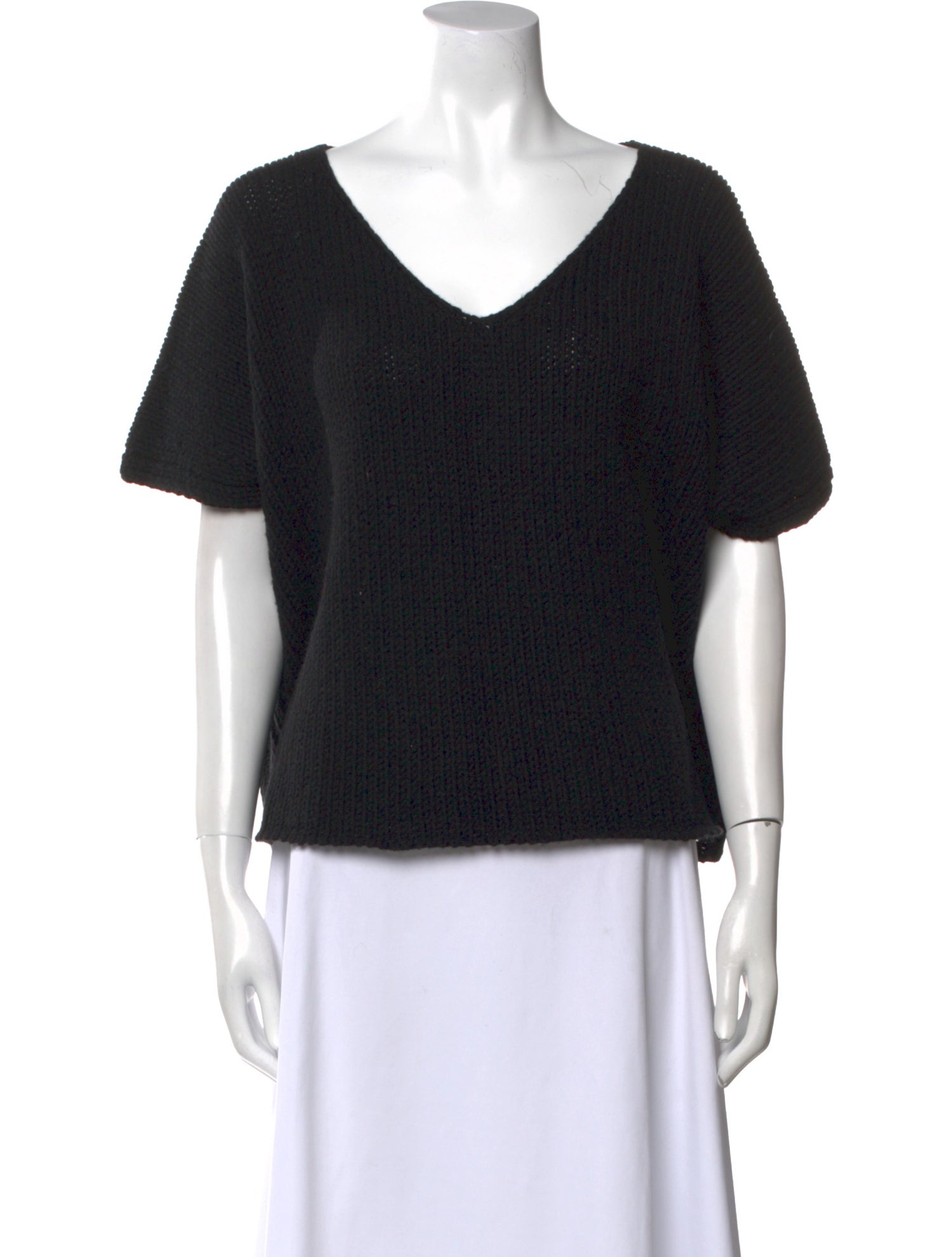 Ralph Lauren Black Label Merino Wool V-Neck Sweater