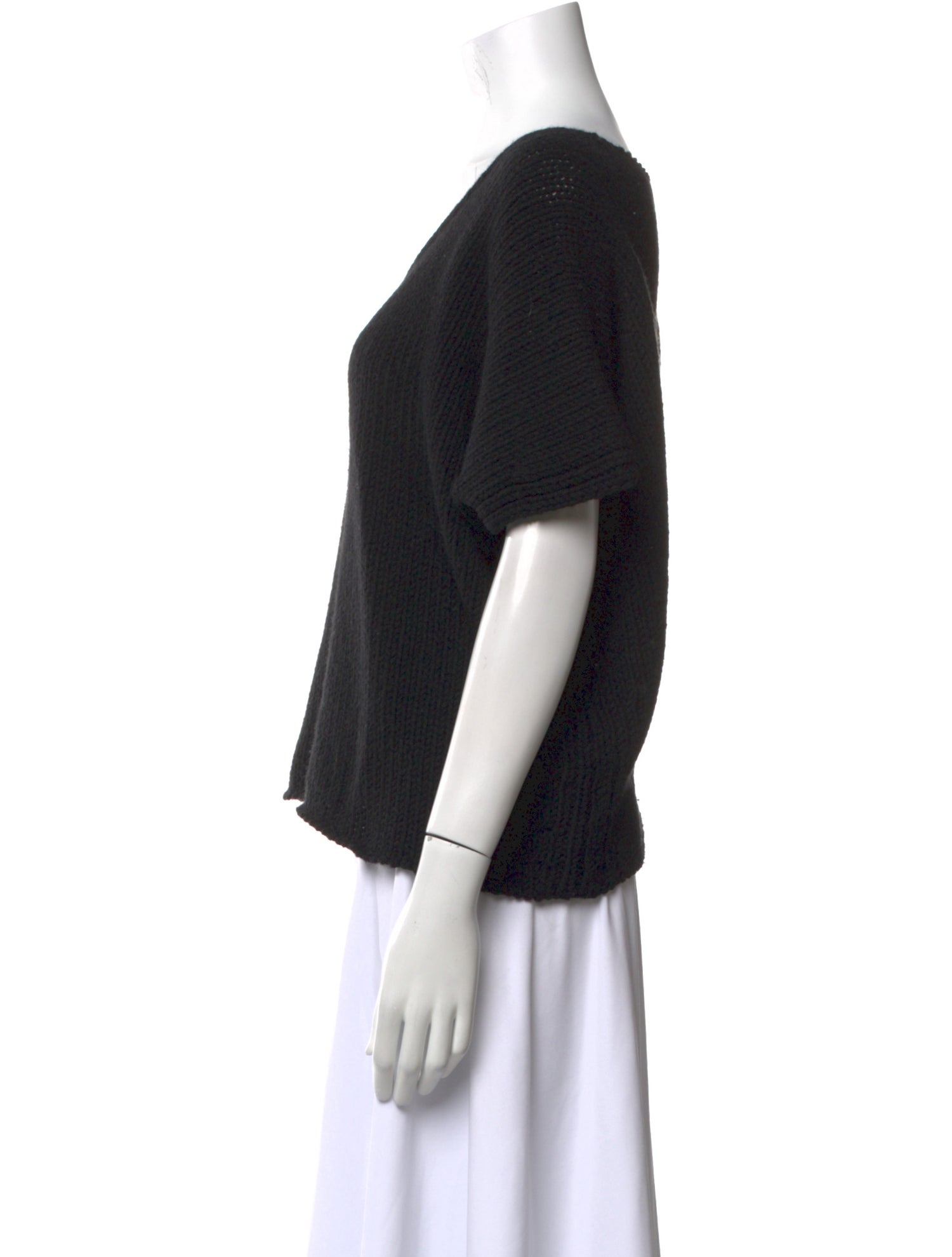 Ralph Lauren Black Label Merino Wool V-Neck Sweater