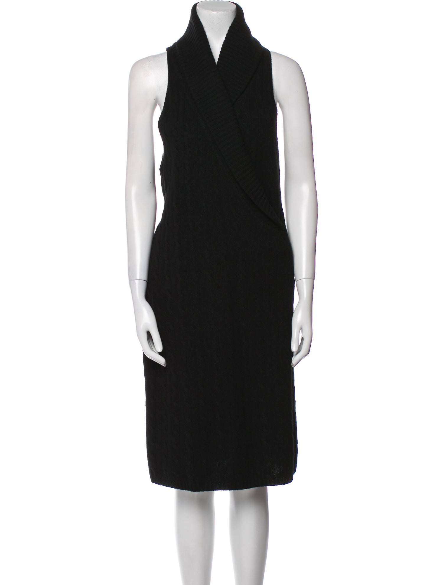 Ralph Lauren Black Label Cashmere Mock Neck Sweater