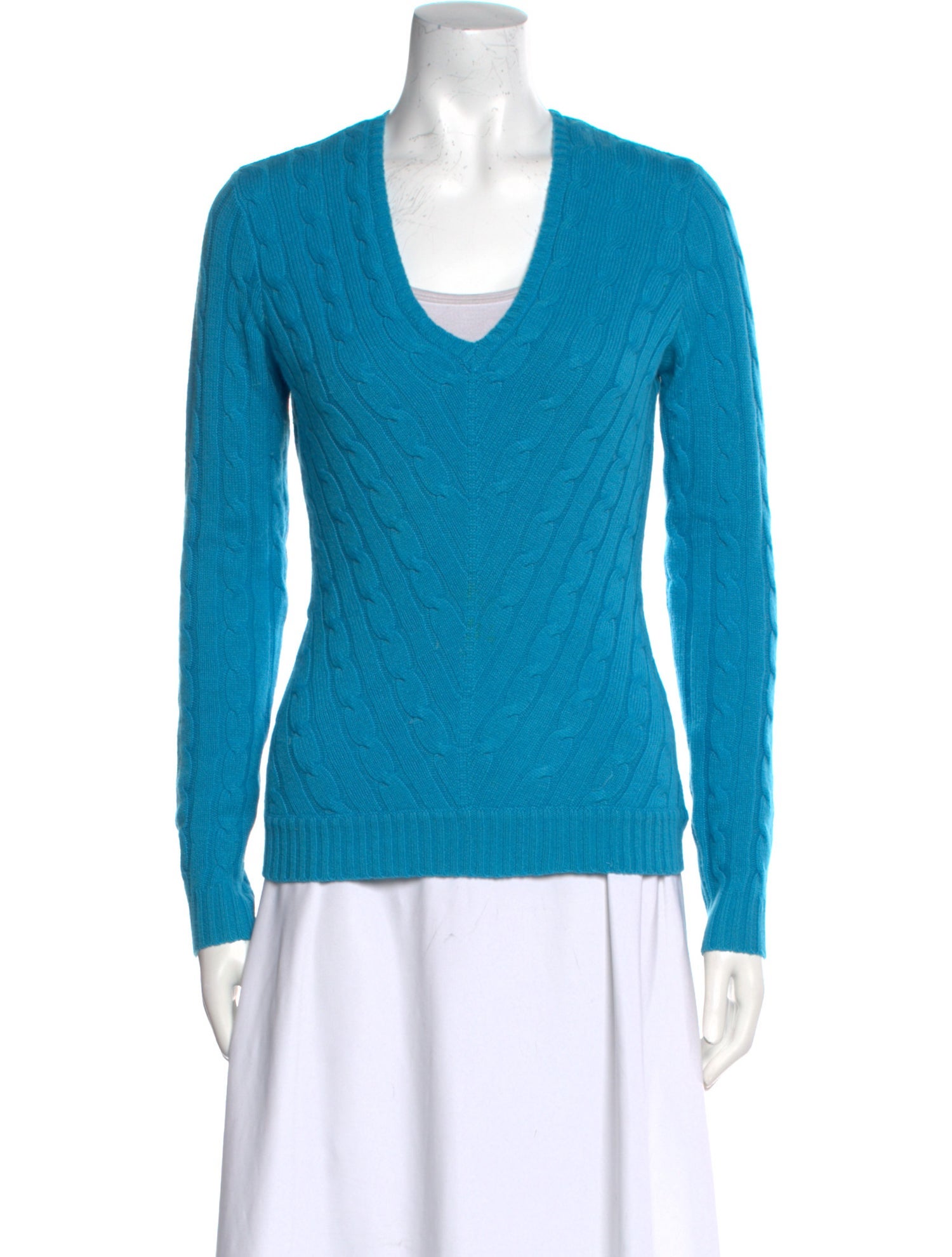 Ralph Lauren Black Label Cashmere V-Neck Sweater