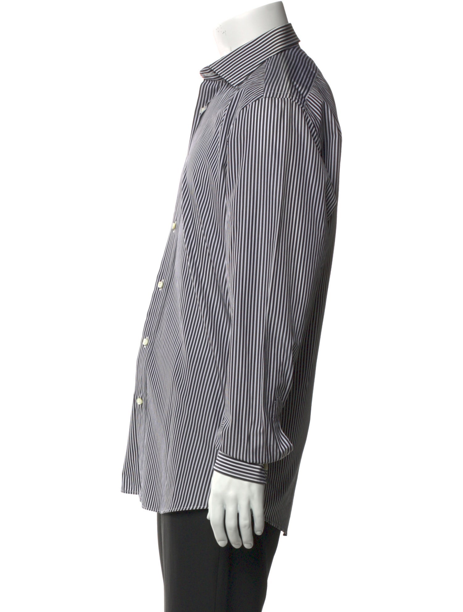 Ralph Lauren Black Label Striped Long Sleeve Shirt