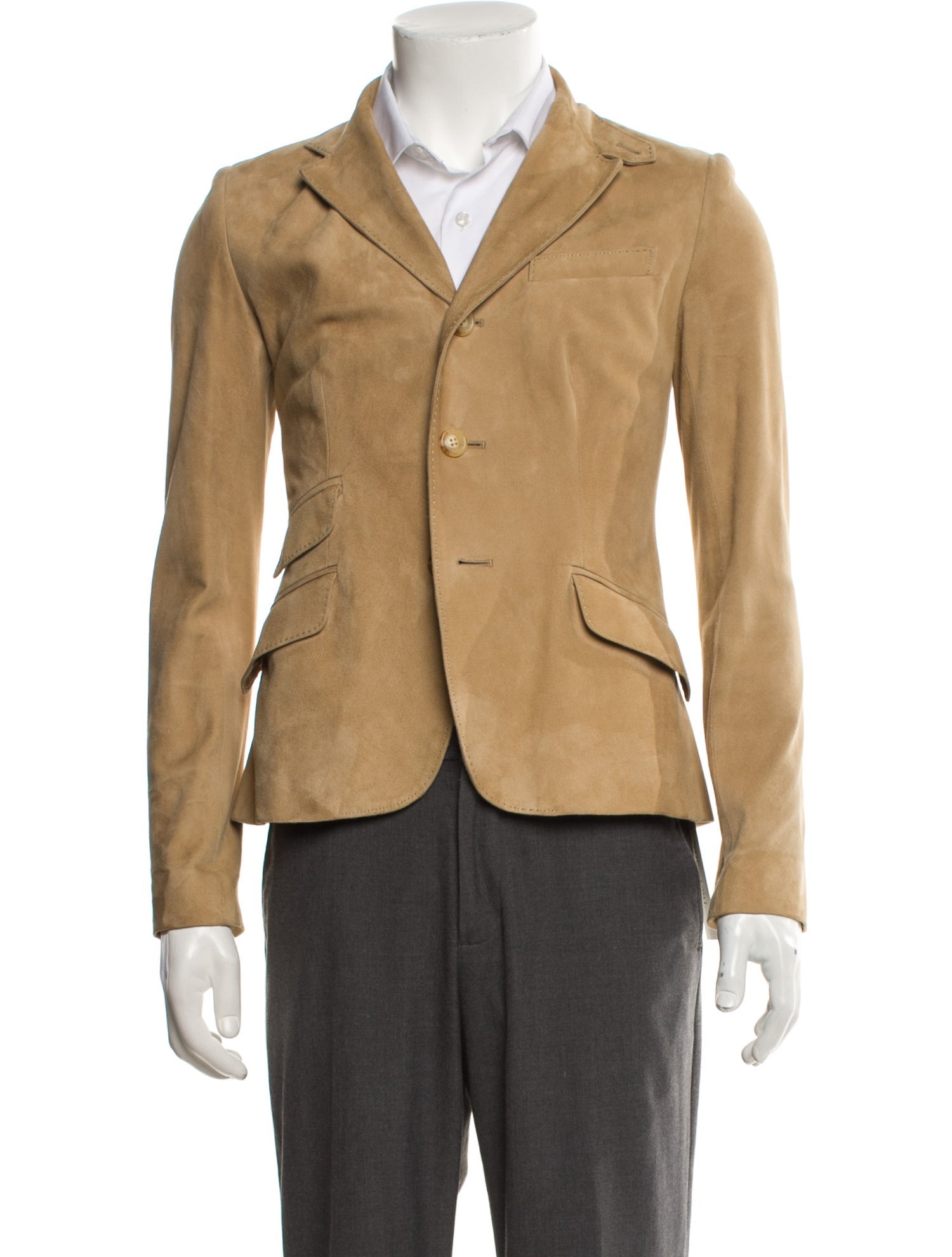 Ralph Lauren Black Label Suede Blazer