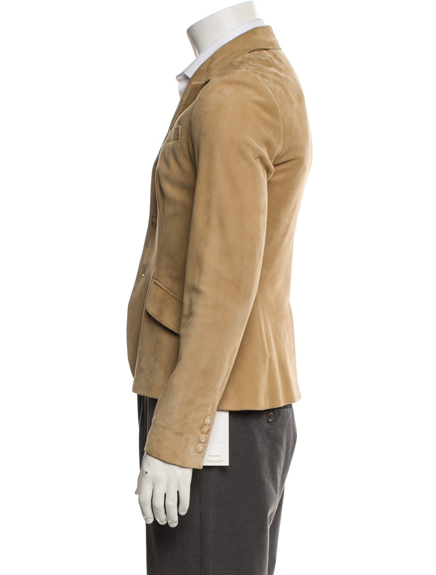 Ralph Lauren Black Label Suede Blazer