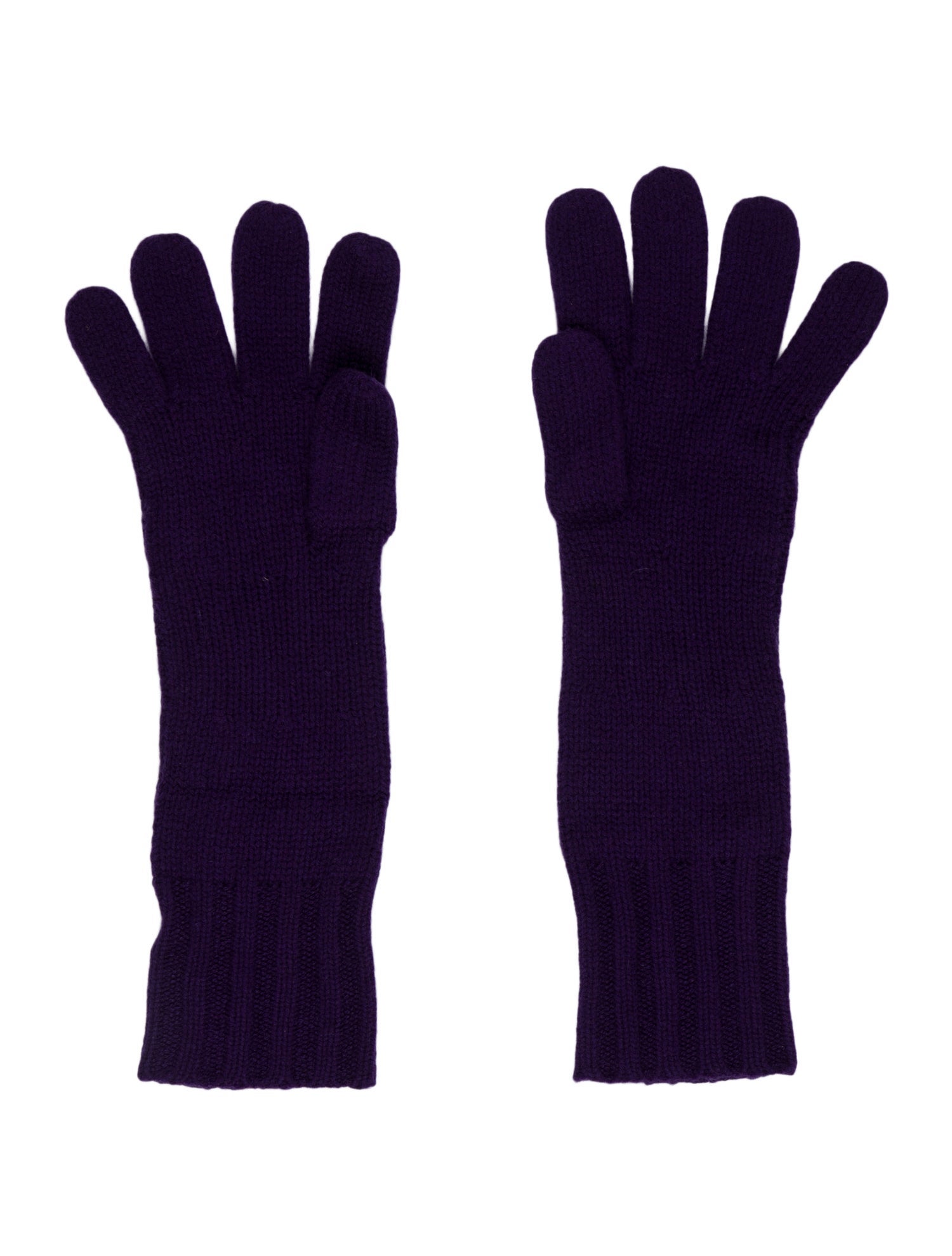 Ralph Lauren Black Label Cashmere-Blend Gloves