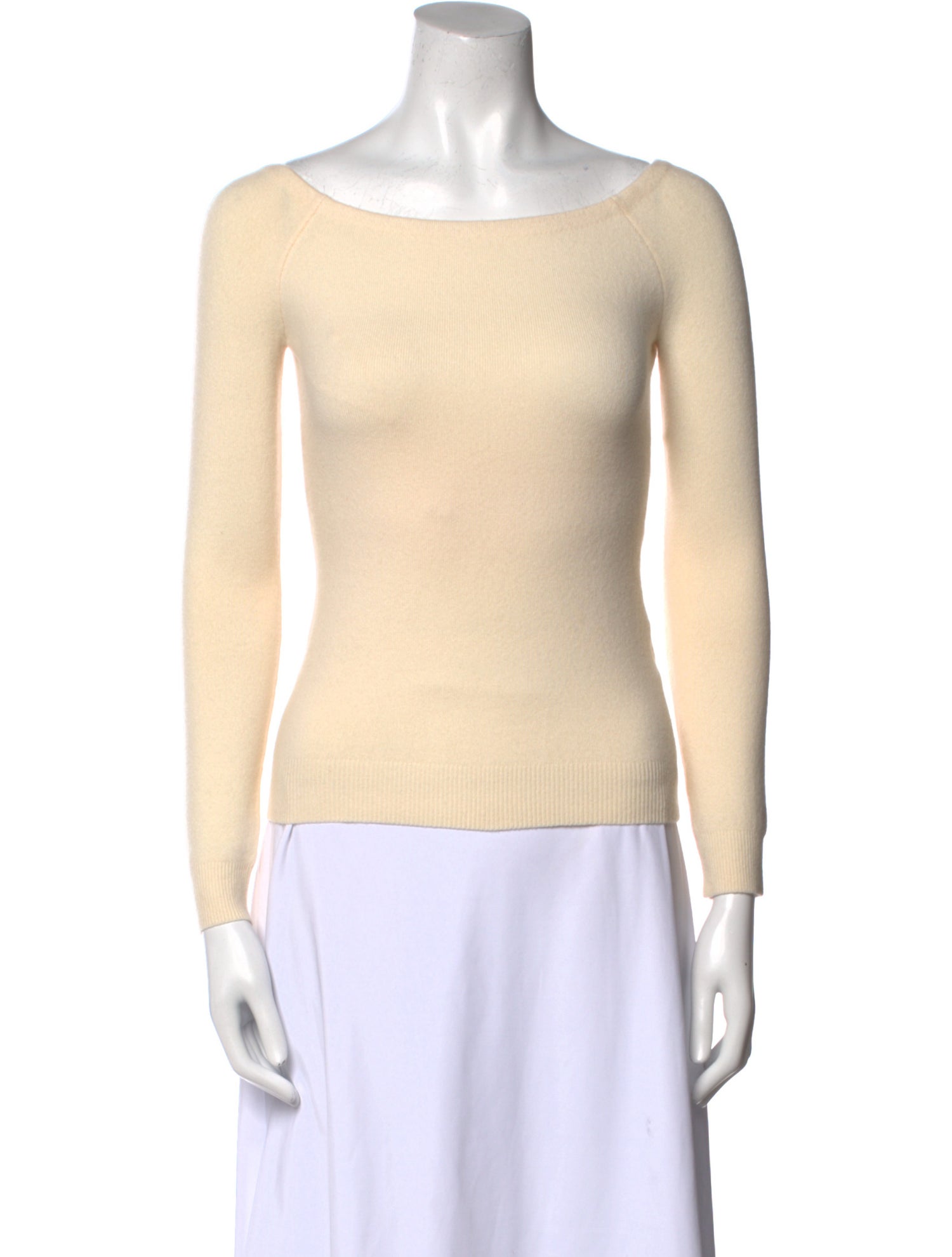 Ralph Lauren Black Label Cashmere Scoop Neck Sweater