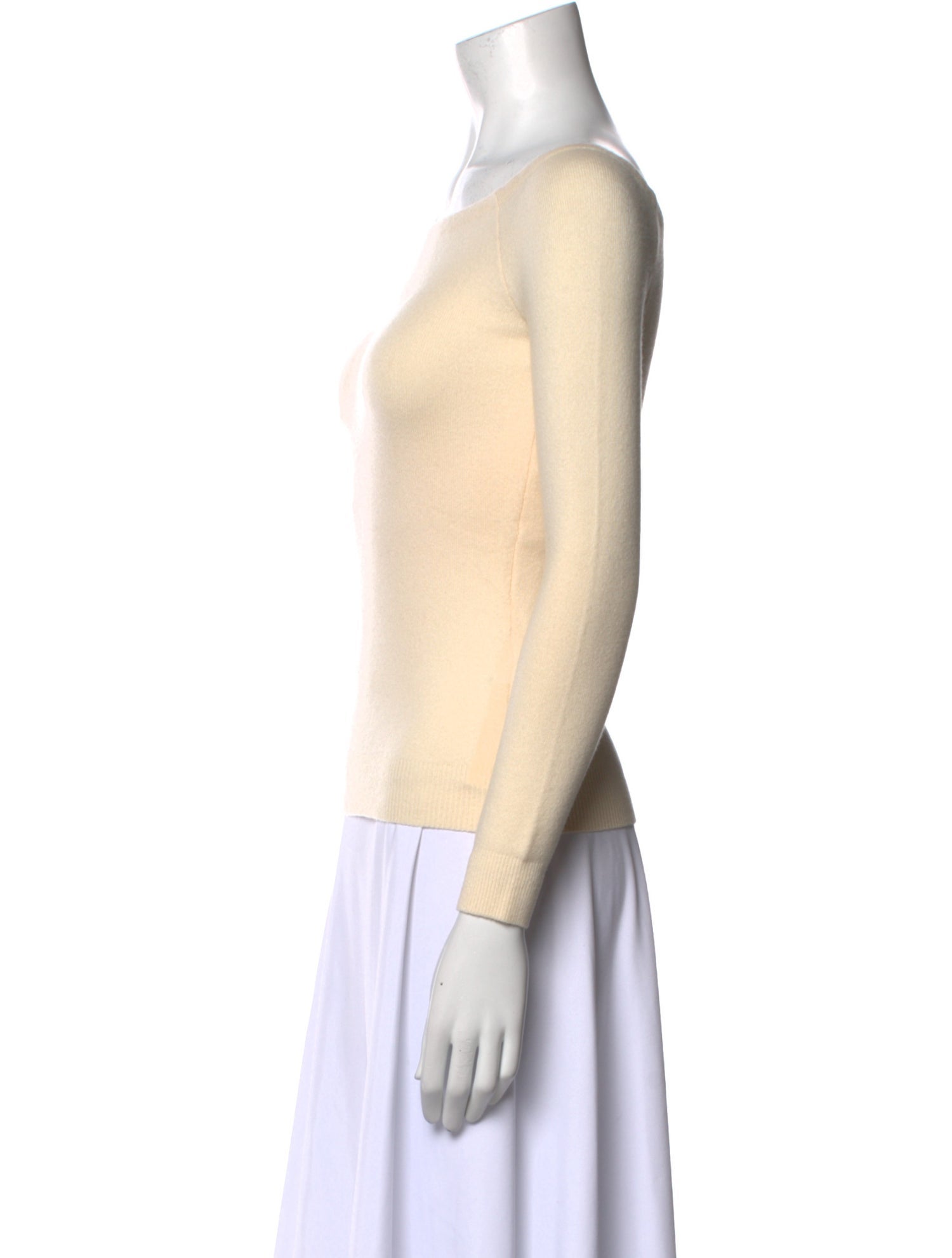 Ralph Lauren Black Label Cashmere Scoop Neck Sweater