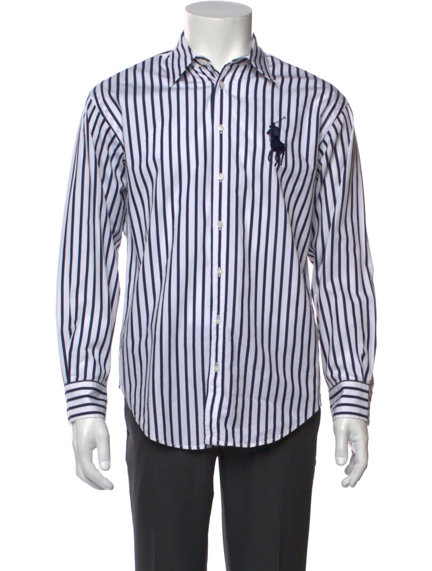 Ralph Lauren Black Label Striped Long Sleeve Shirt