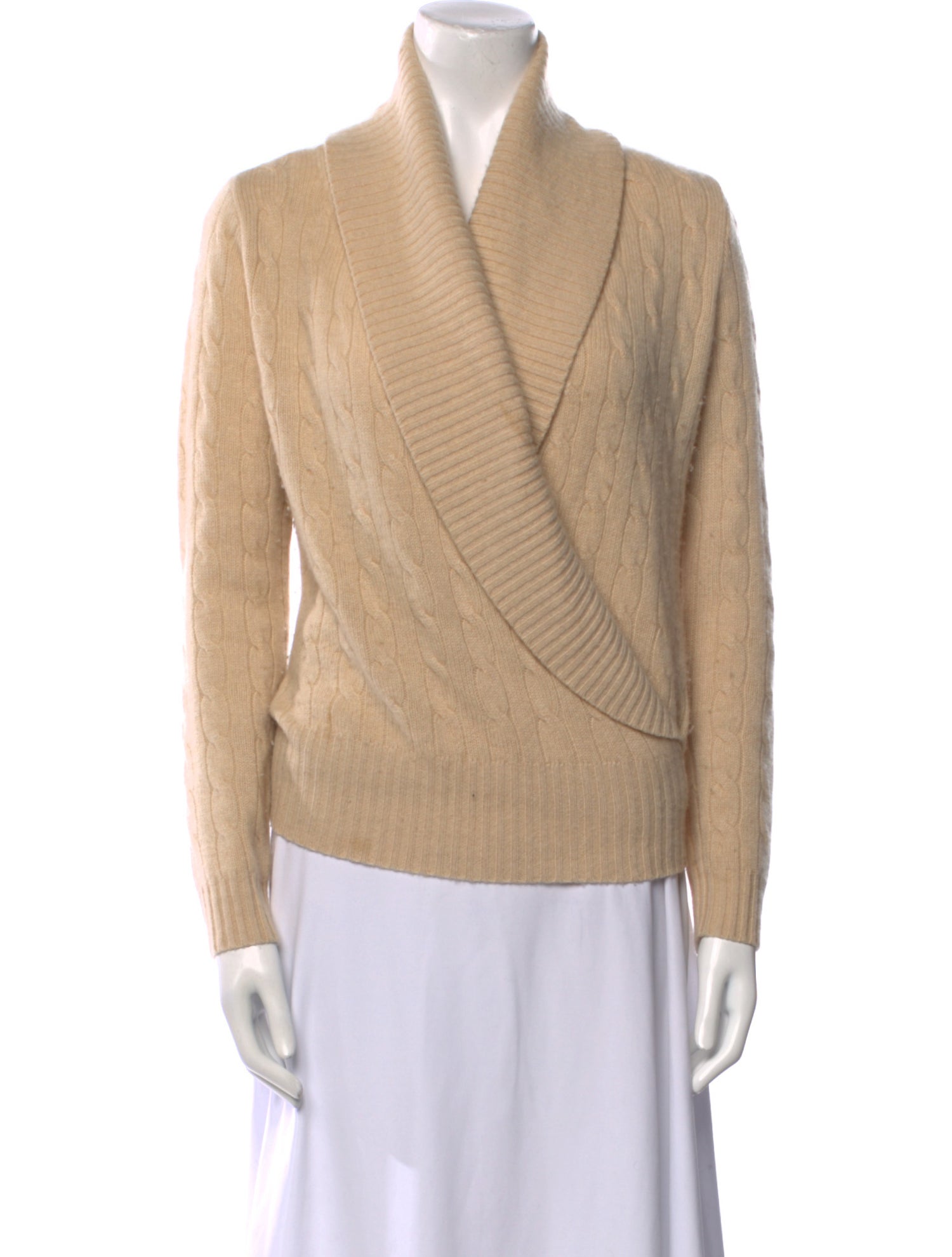 Ralph Lauren Black Label Cashmere Cowl Neck Sweater