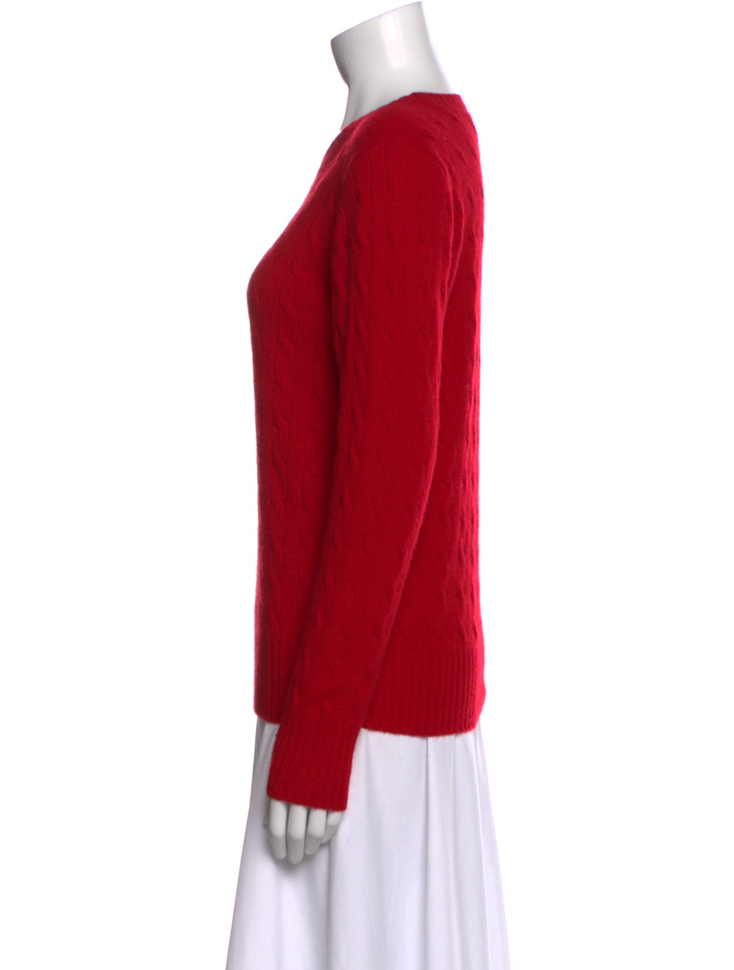 Ralph Lauren Black Label Cashmere Scoop Neck Sweater