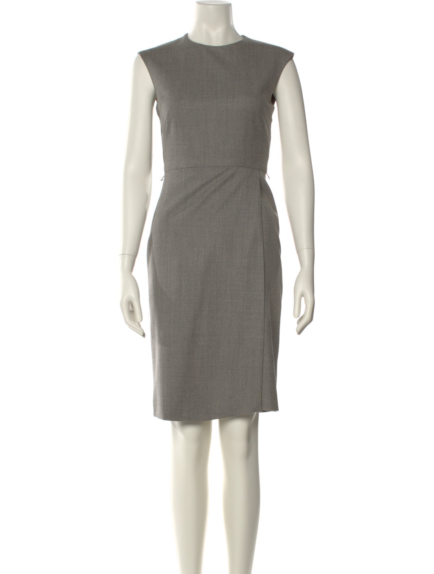 Ralph Lauren Black Label Wool Knee-Length Dress