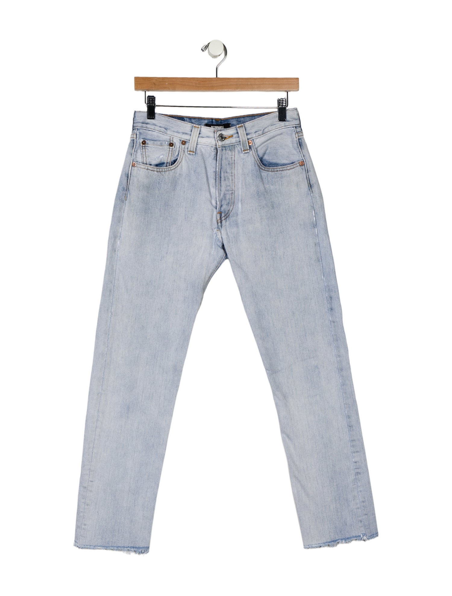 Reformation x Levi's Mid-Rise Straight Leg Jeans