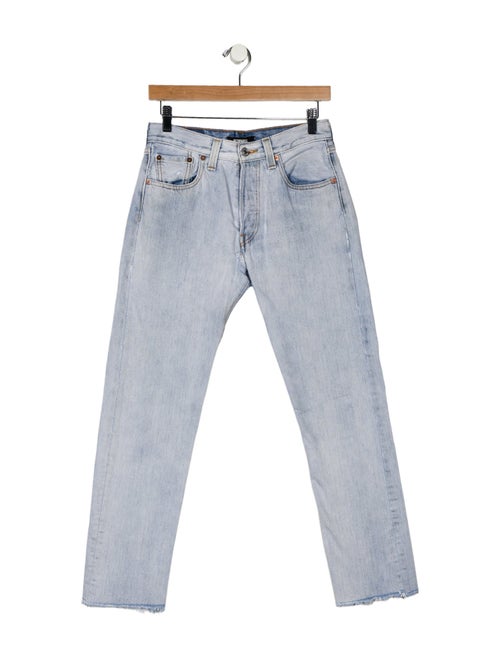 Reformation x Levi's Mid-Rise Straight Leg Jeans