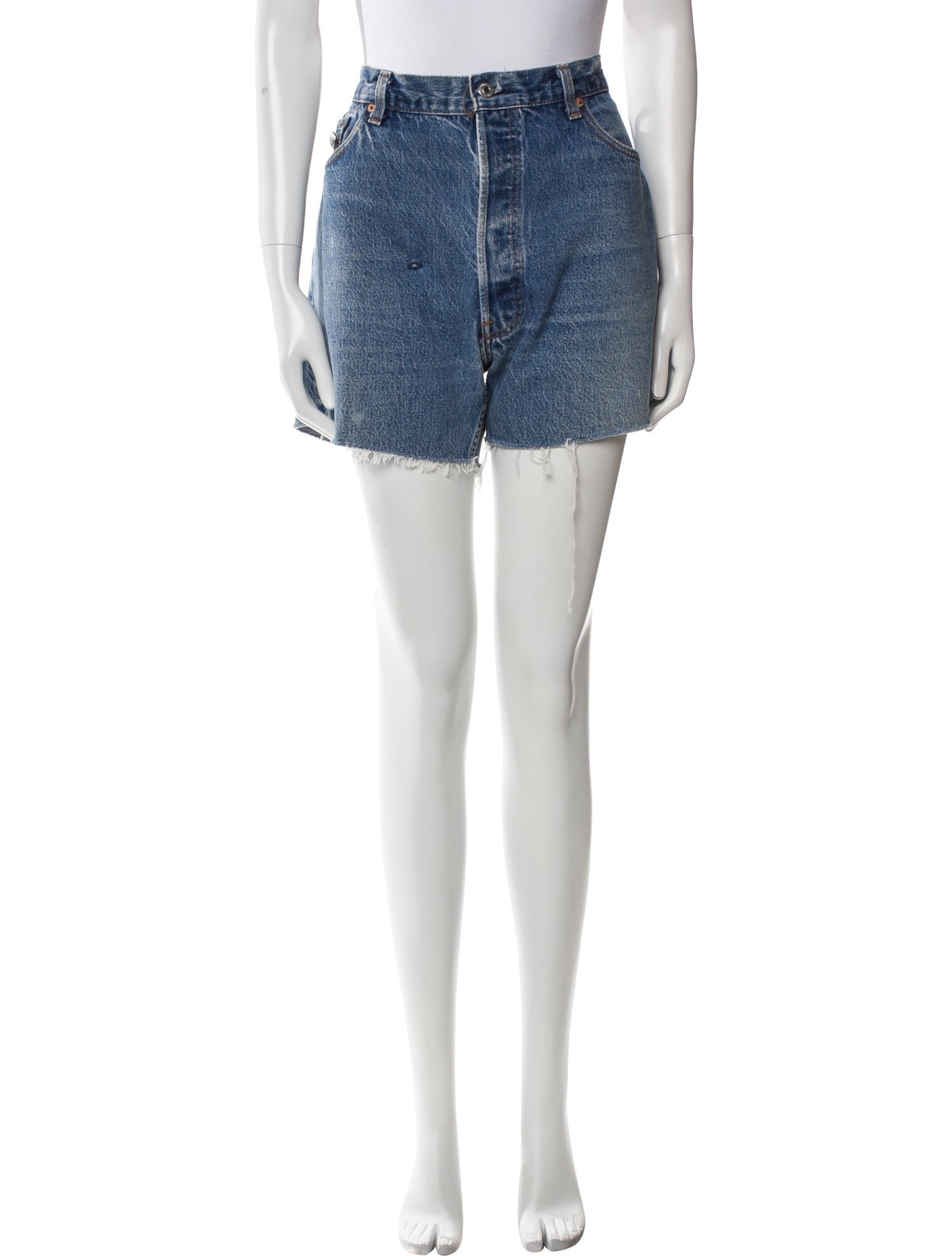 R13 x Levis Mini Shorts