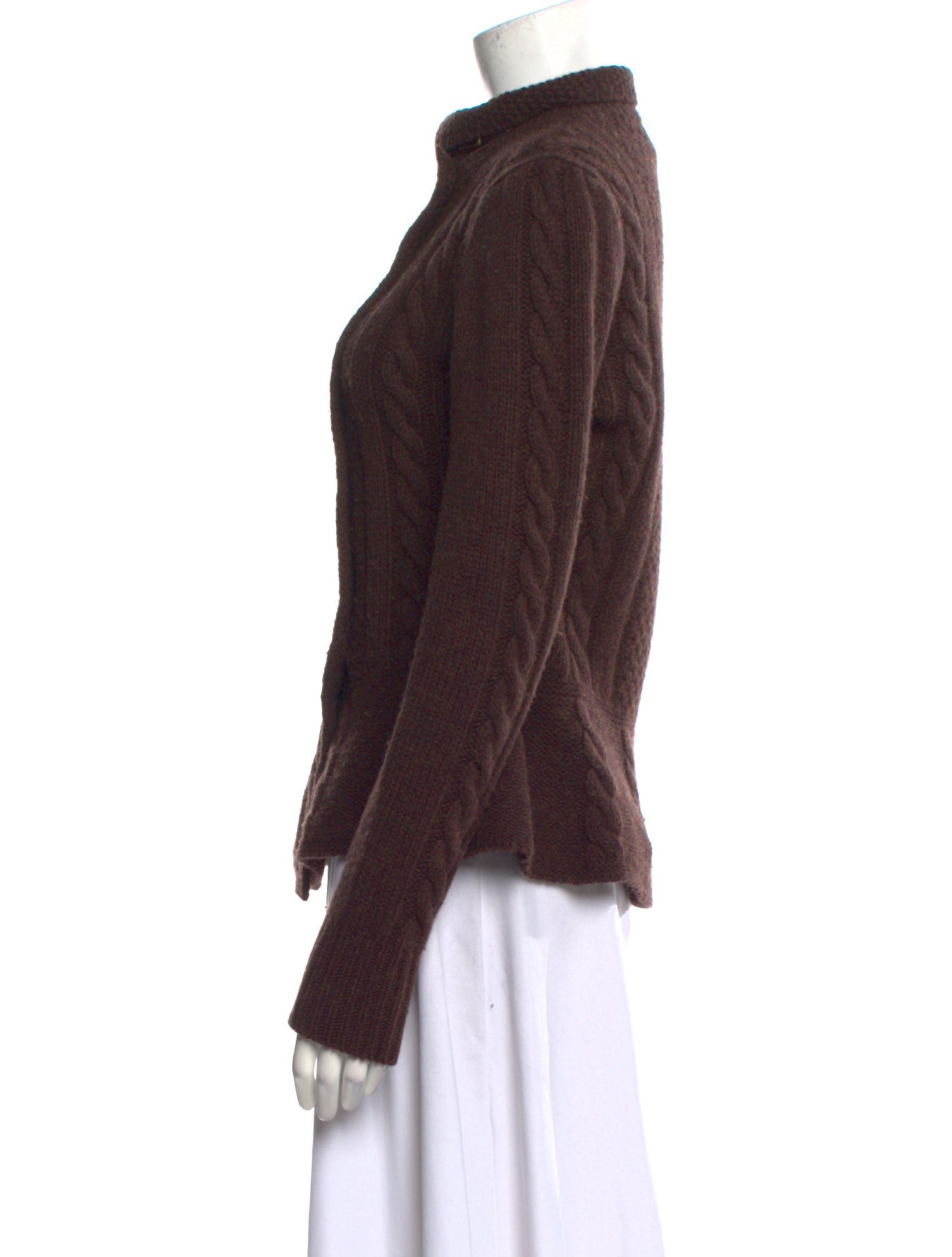 Ralph Lauren Rugby Merino Wool Mock Neck Sweater