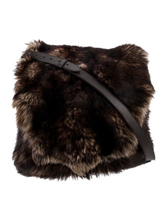Ralph Lauren Rugby Fur Shoulder Bag