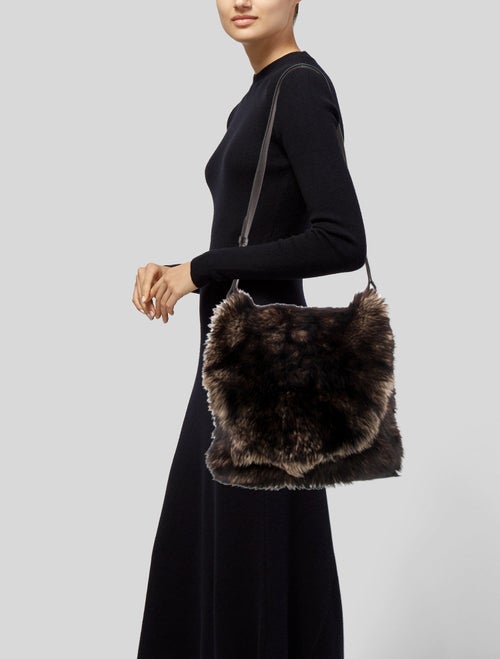 Ralph Lauren Rugby Fur Shoulder Bag