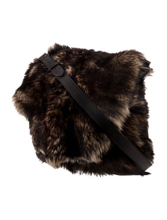 Ralph Lauren Rugby Fur Shoulder Bag