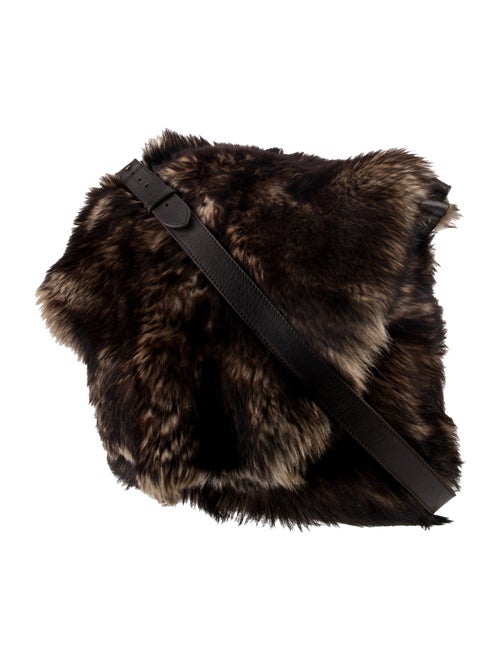 Ralph Lauren Rugby Fur Shoulder Bag