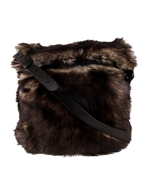 Ralph Lauren Rugby Fur Shoulder Bag