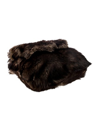 Ralph Lauren Rugby Fur Shoulder Bag