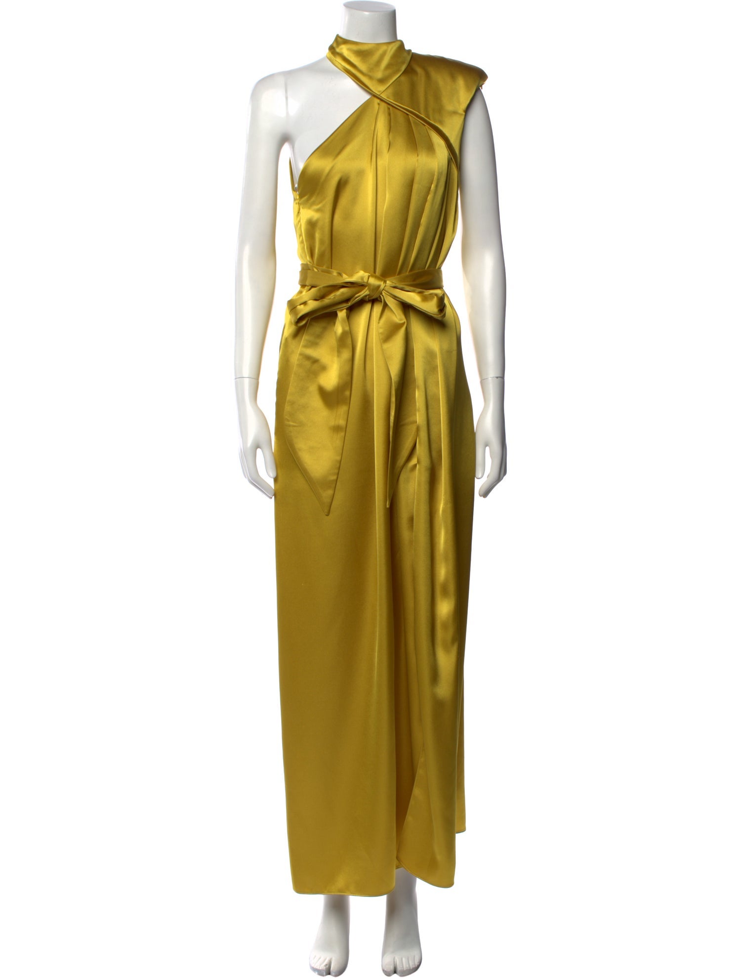 Cristallini Mock Neck Long Dress