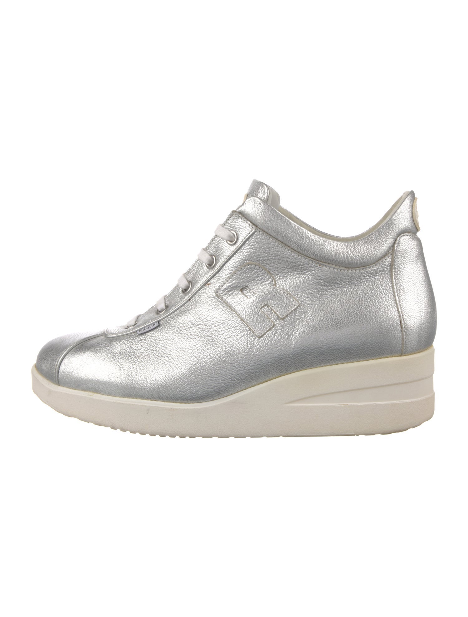 Rucoline Leather Wedge Sneakers