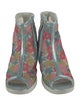 Rucoline Floral Print Sock Boots
