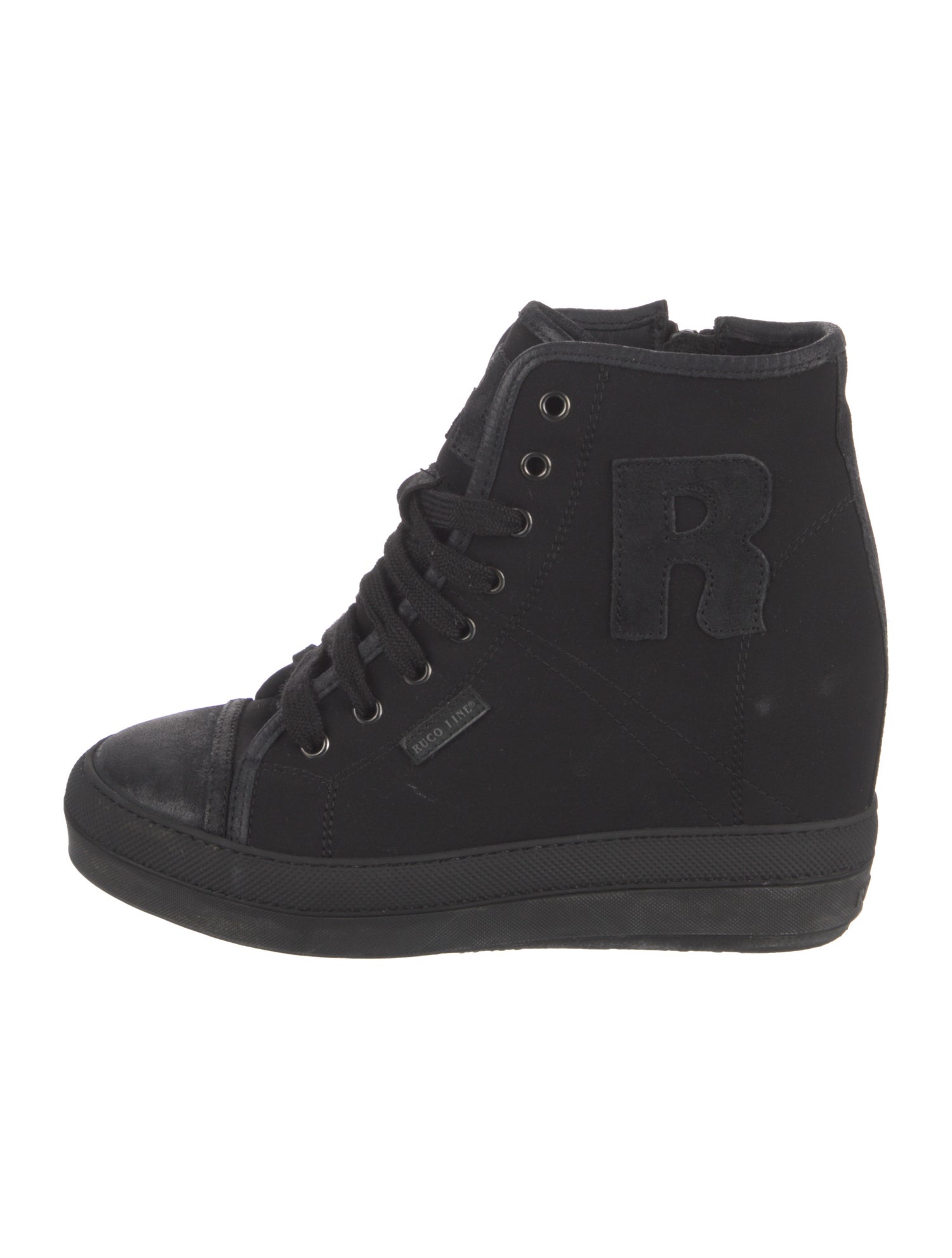 Rucoline Leather Wedge Sneakers