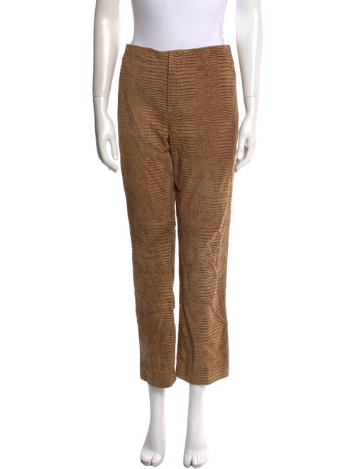Ralph Lauren Sport Leather Straight Leg Pants