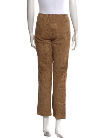 Ralph Lauren Sport Leather Straight Leg Pants