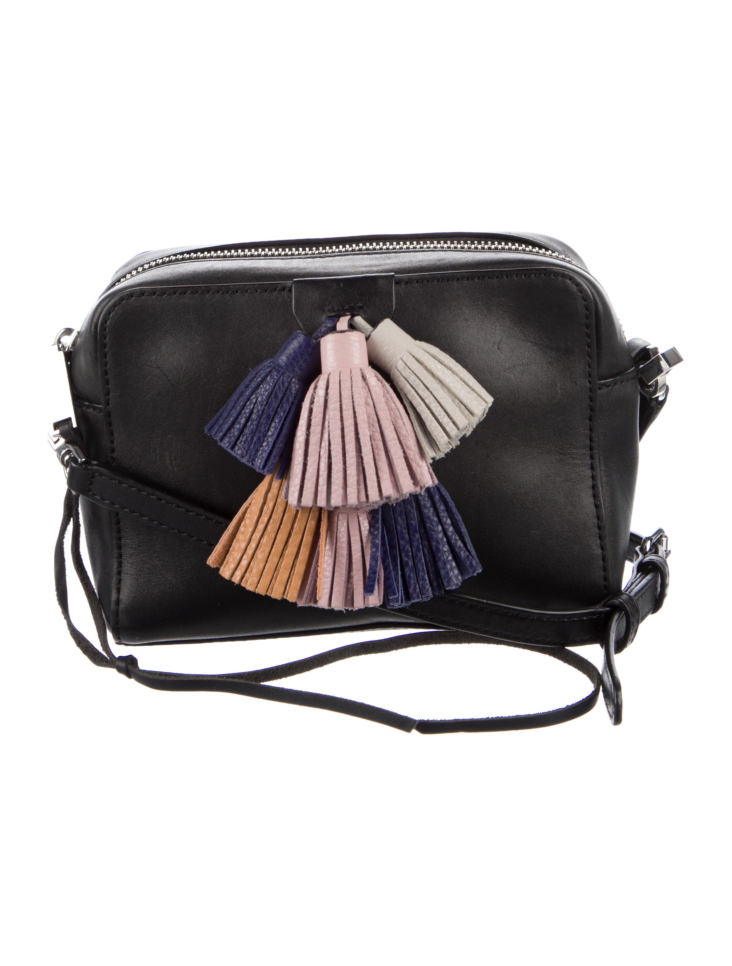 Rebecca Minkoff Leather Crossbody Bag Black Crossbody Bags, Handbags