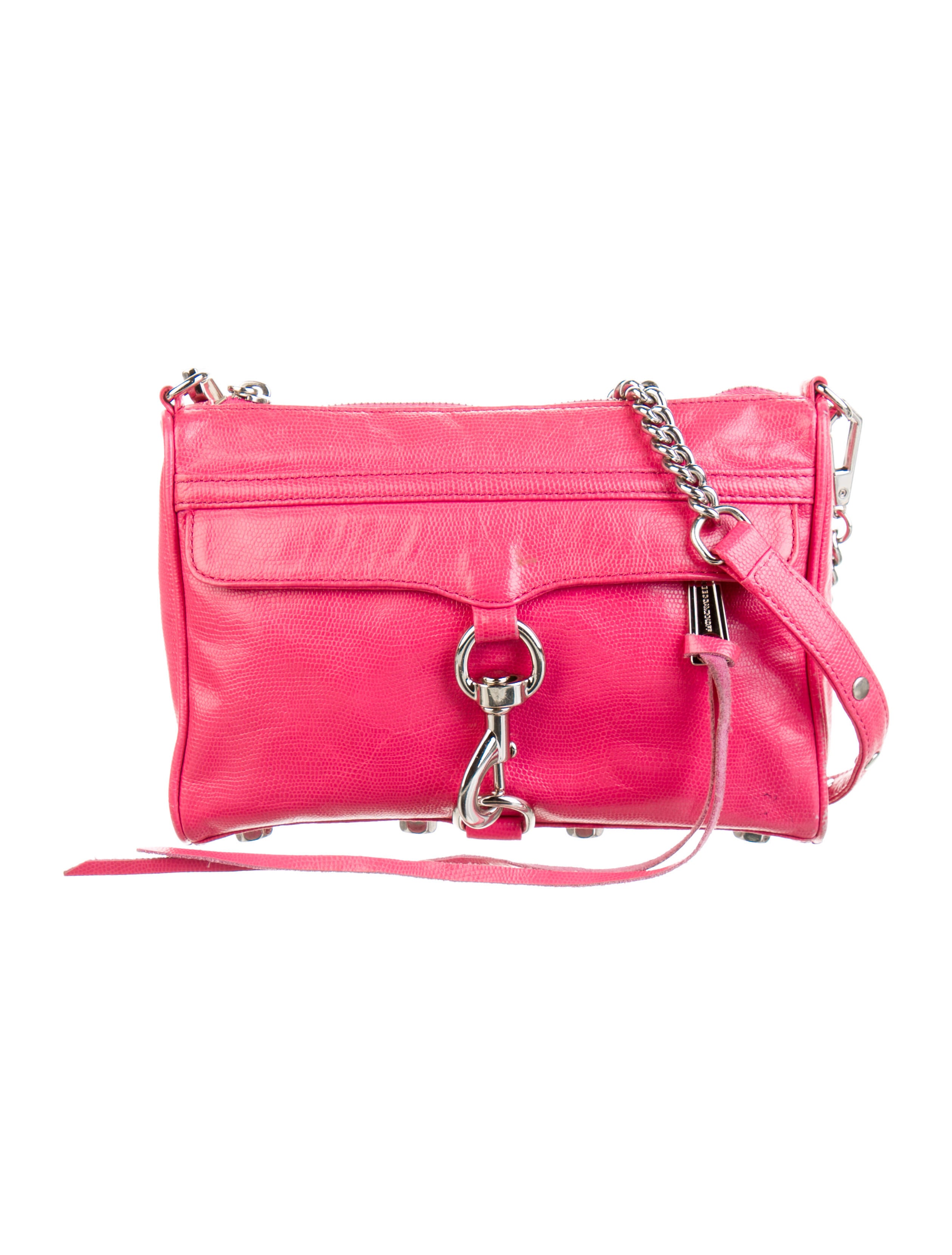 Rebecca Minkoff Studded Leather Bag Pink Shoulder Bags, Handbags