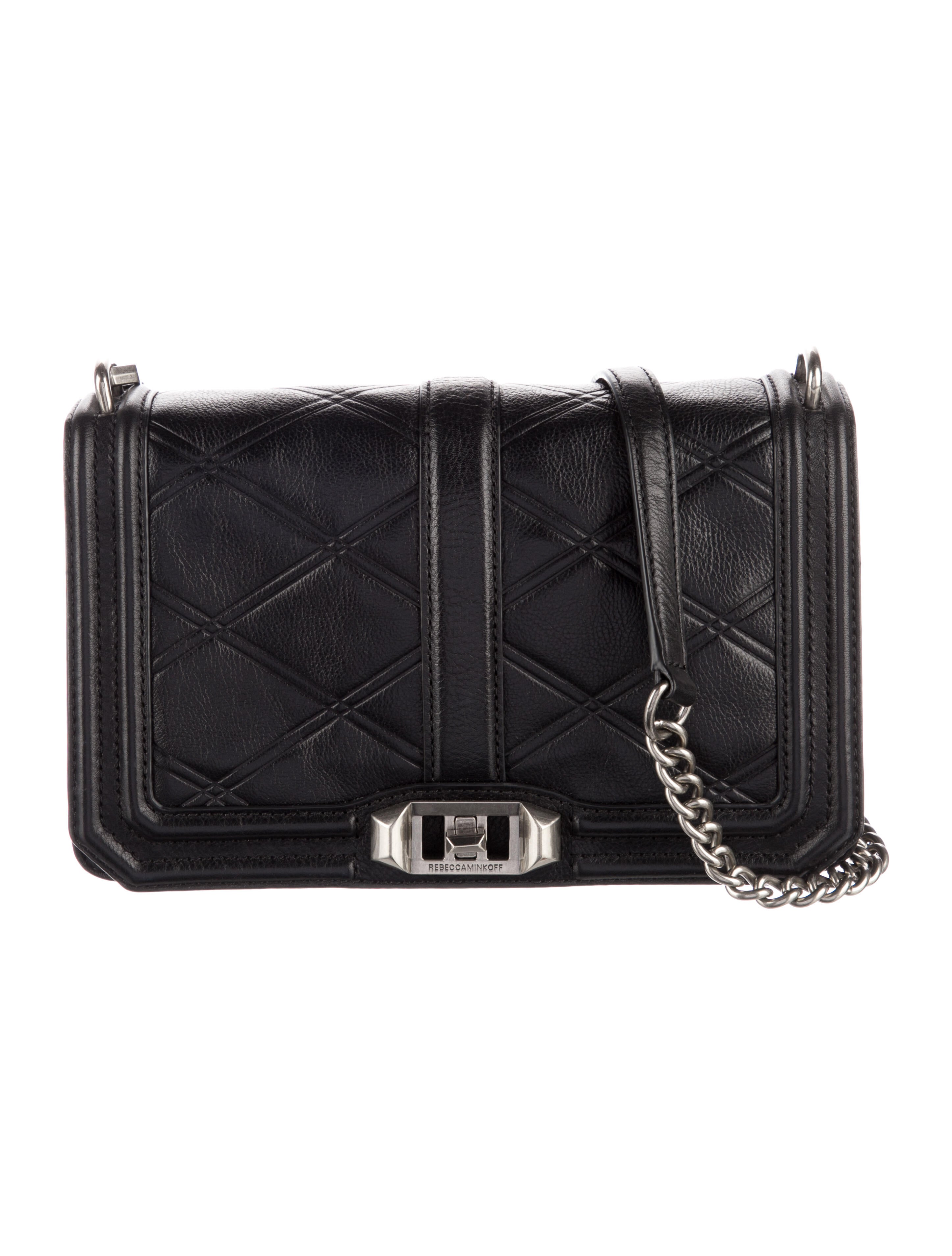 Stuart Weitzman Patent Leather Crossbody Bag Black Crossbody Bags