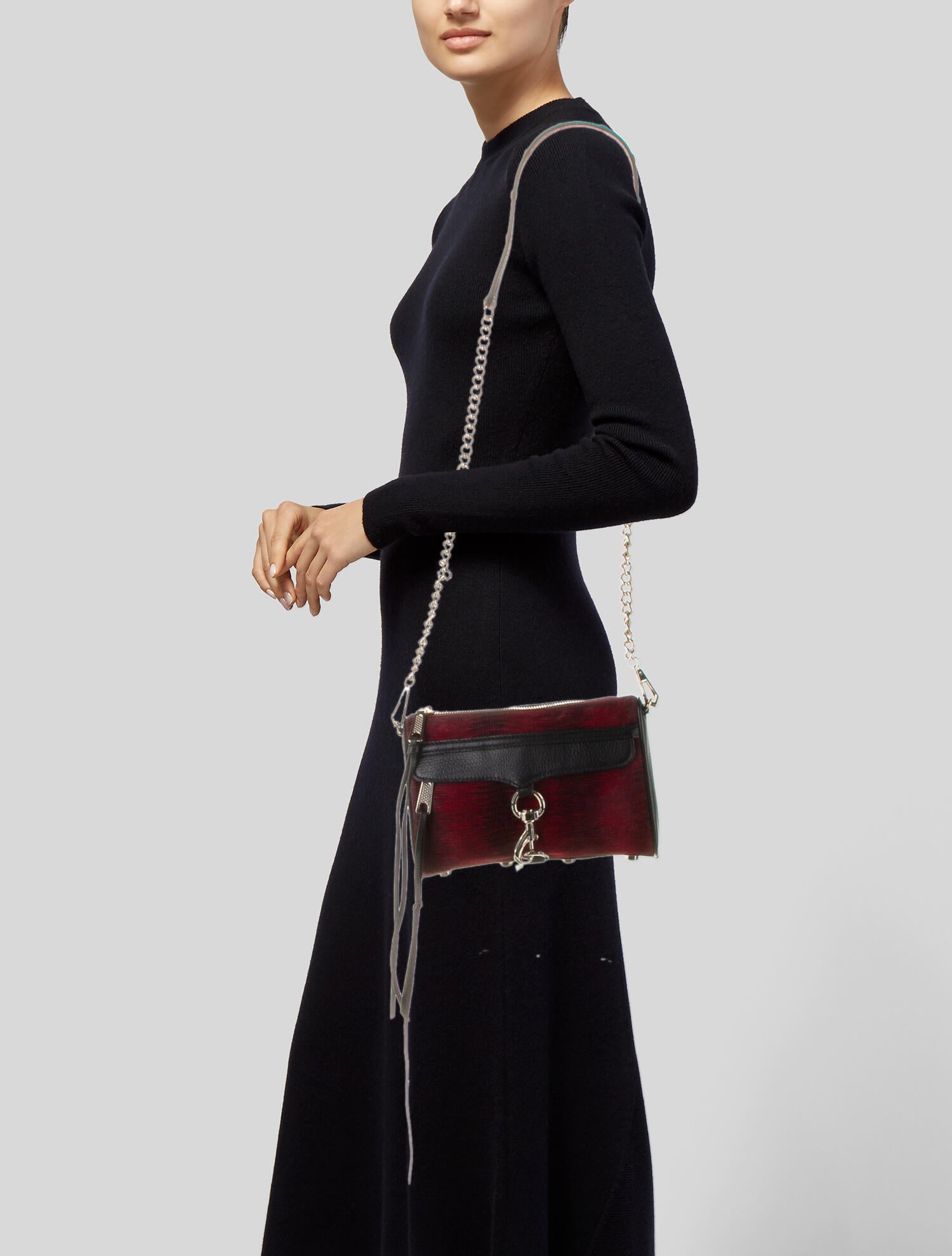 Rebecca Minkoff Leather Love Crossbody Bag Red Crossbody Bags