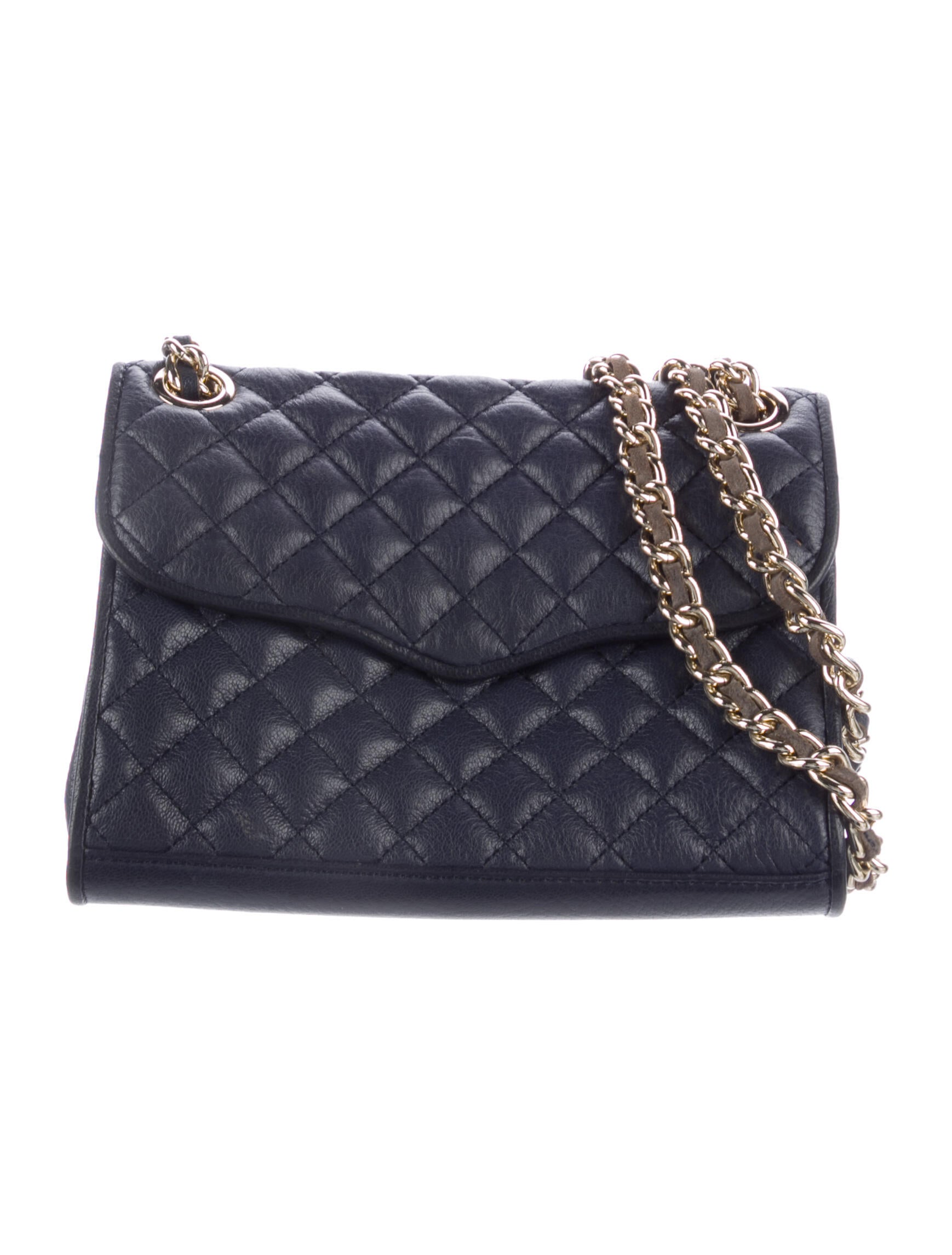 Rebecca Minkoff Leather Shoulder Bag Blue Shoulder Bags, Handbags