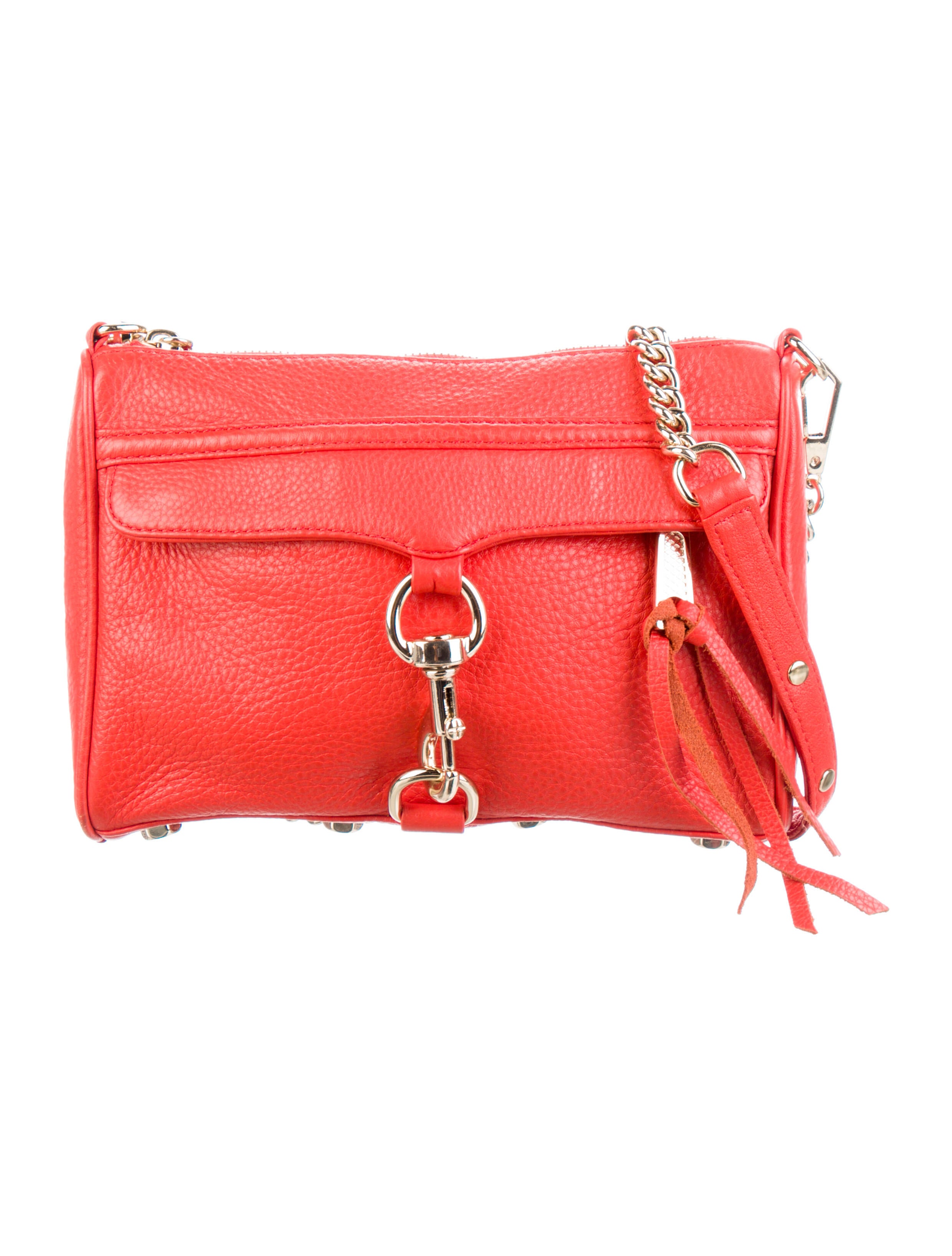 Rebecca Minkoff Leather Love Crossbody Bag Red Crossbody Bags