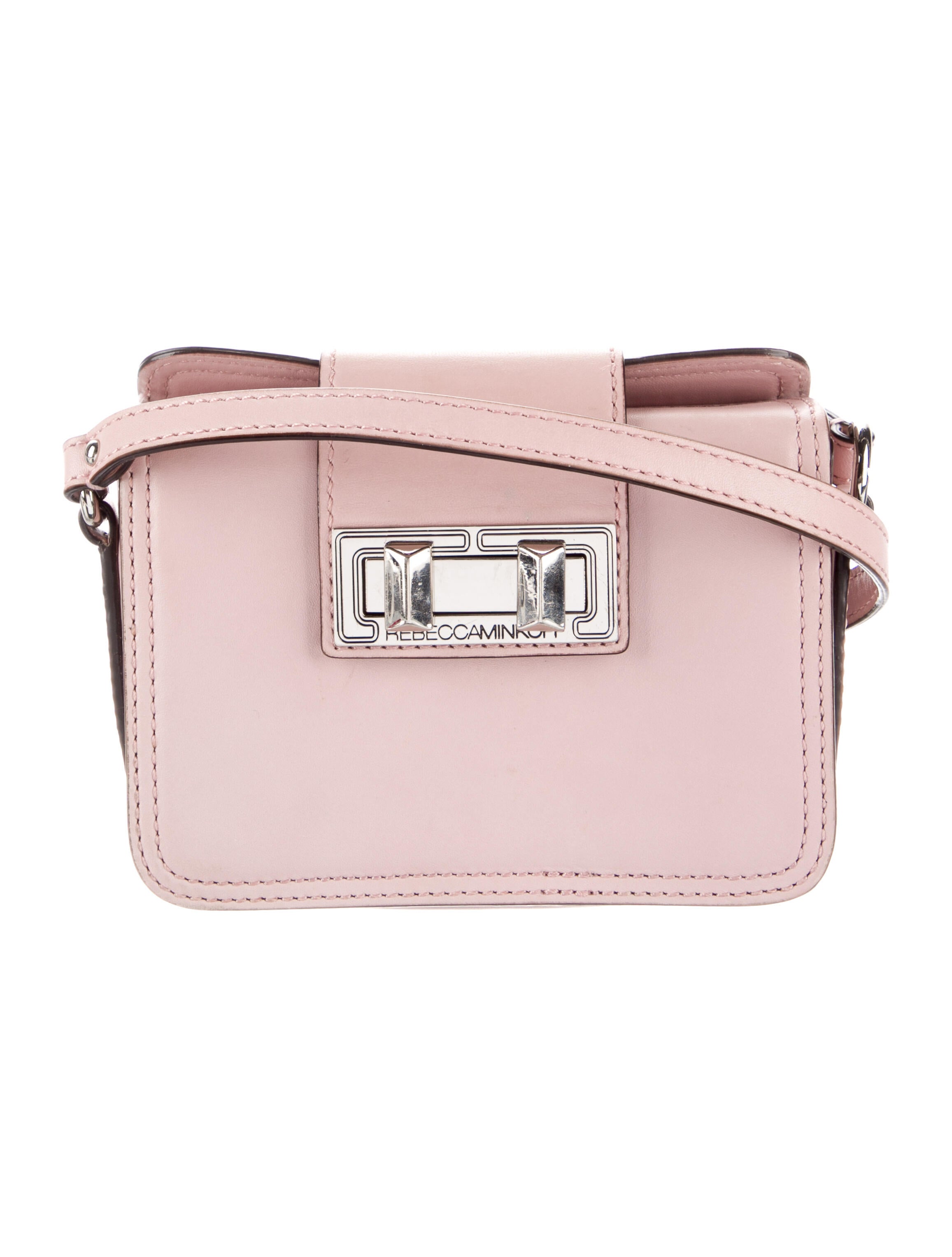 Rebecca Minkoff Unlined Feed Bag w/ Tags Pink Crossbody Bags